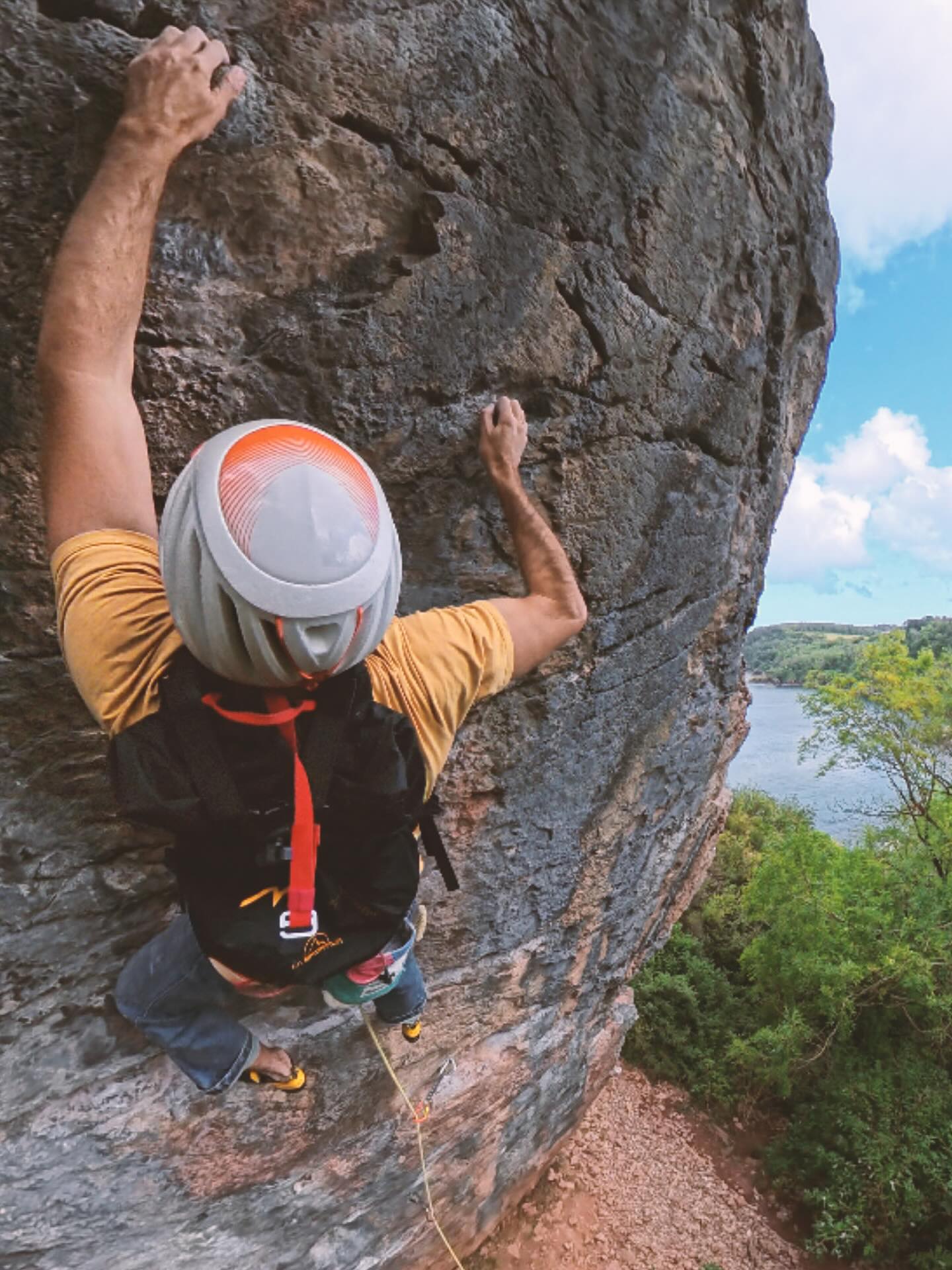 So you want to teach rock climbing, here’s my biggest tip…
I’m going to talk specifically about teaching lead climbing skills on both trad and sport outdoors…
There’s two specific qualifications for this in the UK. Rock Climbing Development Instructor (RCDI) for single pitch stuff with straightforward approach (eg non tidal) and Mountaineering & Climbing Instructor (MCI) for single pitch, multi pitch, mountainous routes, sea cliffs. For the sake of being complete there’s also the British Mountain Guide scheme (BMG) which is all the above plus winter, alpine, skiing.
The tip…
GO CLIMBING
Oh man it’s so simple.
For RCDI & MCI the grades are VS on trad, 6a on sport. Now I’m not saying they’re easy but in a world of great gear, sticky rock shoes, climbing gyms etc those grades are attainable by anyone. On a workshop before my MCI assessment there was a guy with a prosthetic leg doing these grades…
Compared to other some other European countries those are pretty low grades, not that I’m suggesting you need to be some turbo wad to teach lead climbing but I’m working with climbers on my courses all the time on those kind of grades, and harder.
You don’t need to train or do anything specific to be able to cruise VS & 6a, you just need to climb a decent amount and be psyched by climbing.
Once you’ve done the training there’ll be plenty of specific elements to practice whether that’s teaching skills or rescue procedures but pre training, the more you know the better, but just get cruising these grades for fun - if it’s not fun its probably not for you!
I so regularly hear “the pre requisites are too hard to get”. They’re the minimum for a reason and if you’re a keen climber you’ll tick the climbing pre requisites in no time and have an absolute blast doing so.
#climbing #rockclimbing #climbinginstructor #teacher
