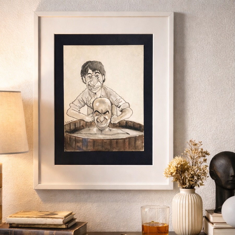 Bain de tête
Avec son trait libre et son humour immédiatement reconnaissable, Laurca saisit ici une scène décalée où le regard s’attarde autant sur le dessin que sur l’idée.
Une œuvre sur papier qui joue avec l’ironie et la légèreté.
À découvrir en galerie et en ligne.
#ArtContemporain #Laurca #WorkOnPaper #SaintTropez #ArtGallery