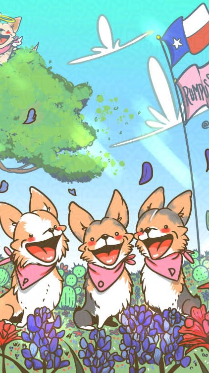 Spring has sprung πΈ
.
Art commission for @middyperle with all the flowers in bloom! Spring needs to make up its mind with all these hot and cool back and forth days. I prefer it stay cool. Not ready for Vegas summer heat yet! π₯΅
.
Also we had fun at Corgo Beach day ποΈ
.
#arttimelapse #clipstudiopaint #digitalart #drawingoftheday #petcommission