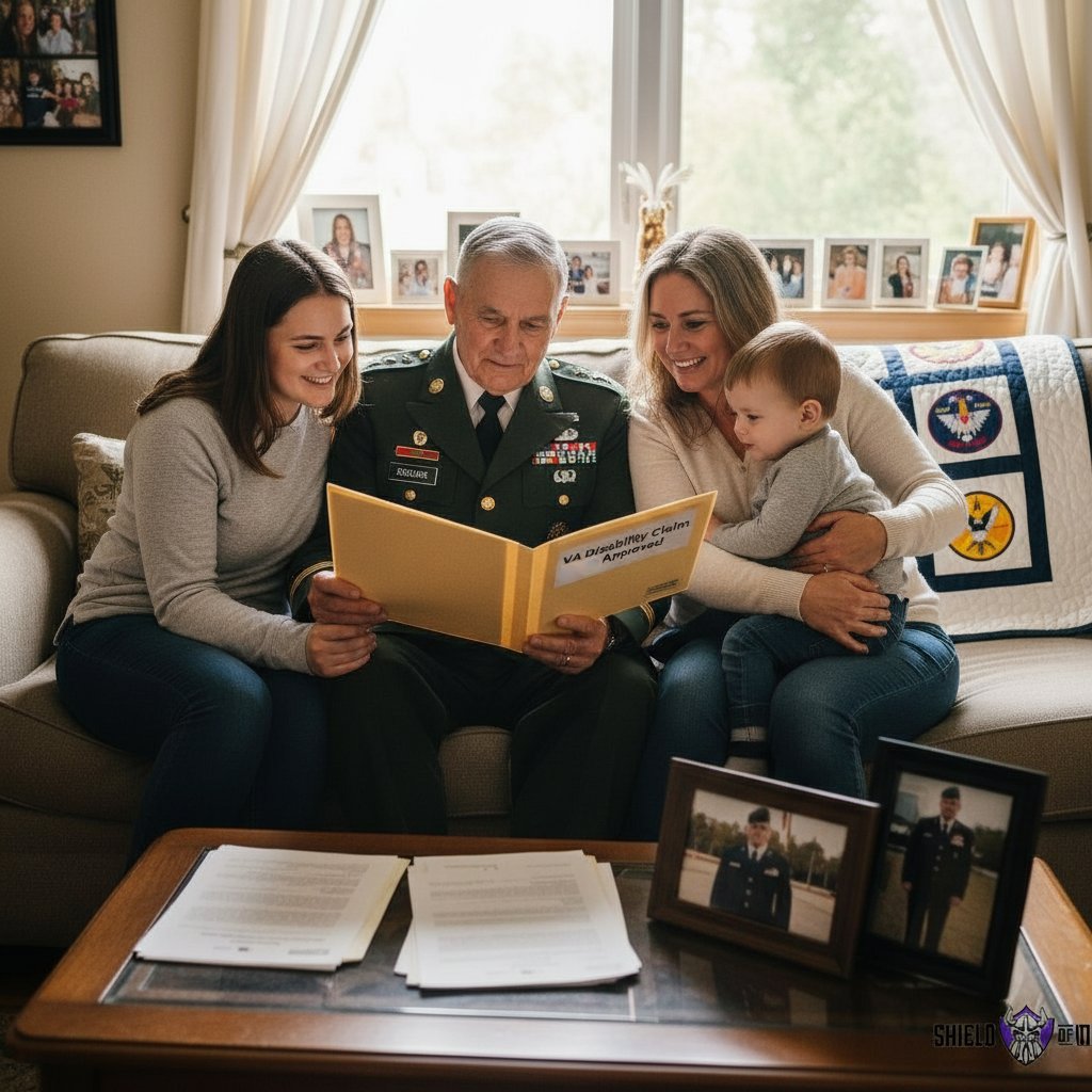 PROUD MOMENT. REAL IMPACT. TRUE SUPPORT.
A veteran’s journey doesn’t end with service. It continues with every step toward the benefits they’ve earned.
Today, we honor one family’s story. After months of frustration, their VA disability claim was finally approved. Shield of Odin’s independent evaluation and mental health expertise made the difference.
Every case is personal. Every outcome matters.
Ready to move your claim forward? Visit shieldofodin.com or call 855-VETSMED.
Your service. Our commitment. 🛡️