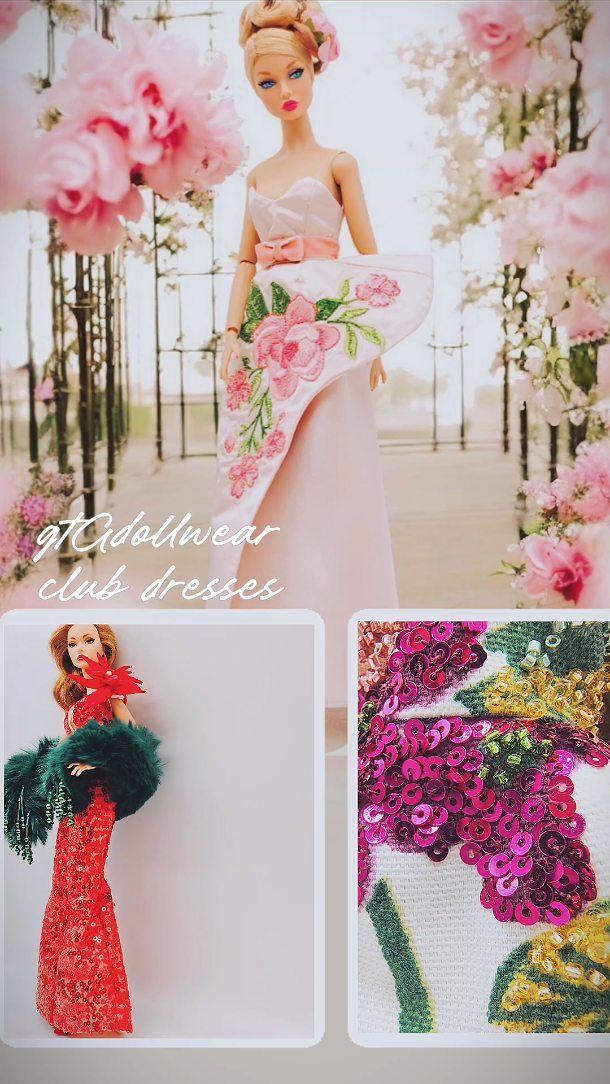 The first five Club Boxes are officially out.
Box # 6 arrives next week, and its flower inspiration might surprise you.
Walk this couture path with us — it only gets better from here.
https://www.gtgdollwear.com/pricing-plans/list
#gtGdollwear #integritytoys #poppyparker #mtmbarbie #barbiesignature