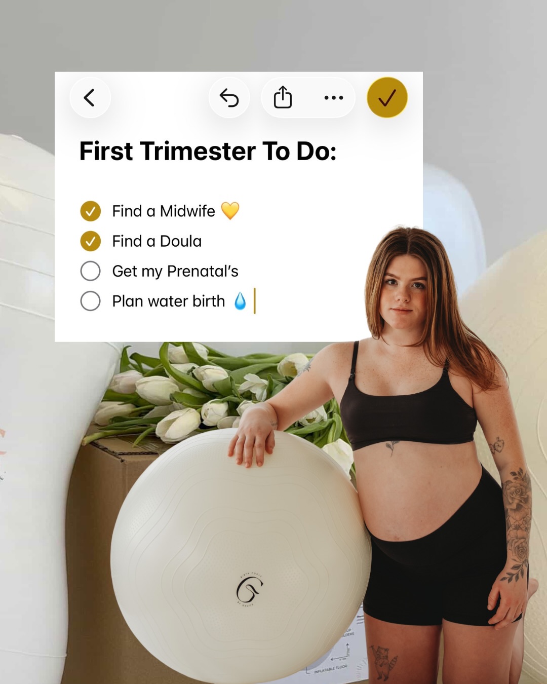 Growing a baby is a full-time job… this is just your gentle little guide 🤍
A soft to-do list for each trimester — we’re here to support for the whole thing ✨
You’ve got this, one stage at a time 💧
