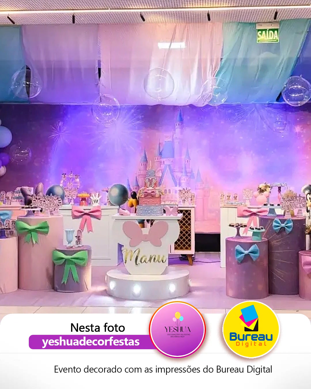 TRANSFORME SUAS COMEMORAÇÕES COM O KIT FESTA! 🥳✨
A @yeshuadecorfestas deu um show de criatividade nesta decoração, utilizando toda a qualidade das impressões do Bureau Digital. O projeto contou com o nosso Kit Festa, garantindo um acabamento impecável com capas sublimadas para painéis e cilindros, além de outras impressões personalizadas que deram vida a cada detalhe.
Confira as vantagens de utilizar nossas soluções em seus eventos:
🅿️Personalização Total: Do personagem favorito ao estilo que você escolher.
🅿️Praticidade na Instalação: Capas com costura e elástico para um ajuste perfeito em painéis e cilindros.
🅰️Alta Resolução: Impressão por sublimação que garante cores vivas e imagens nítidas.
✔️Versatilidade: Opções de lonas e adesivos de piso para transformar qualquer espaço.
Para orçamentos, envie uma mensagem no WhatsApp:
(83) 9168-4567 (João Pessoa)
(84) 8829-3122 (Natal)
#BureauDigital #KitFesta #Sublimacao #DecoracaoDeFestas #ImpressaoDigital #ComunicacaoVisual #ParceriaDeSucesso