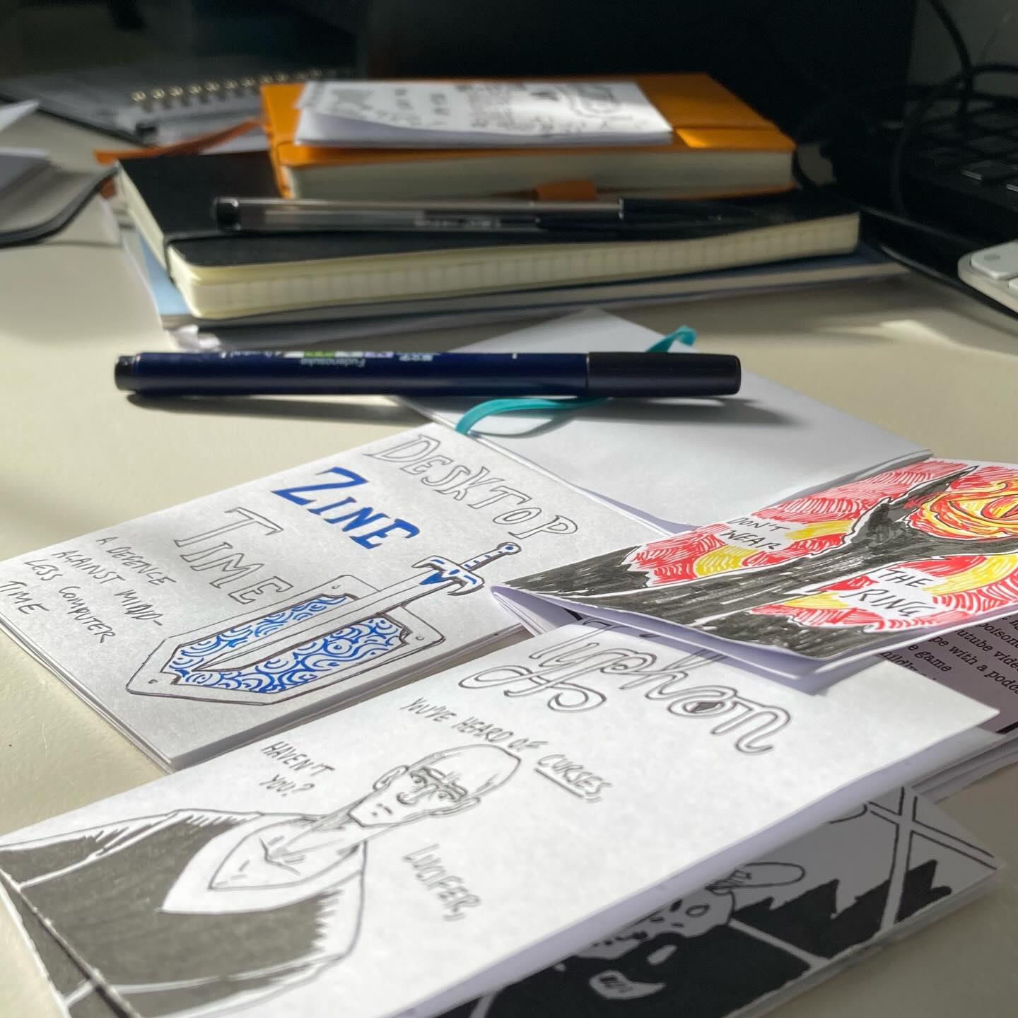 Zines zines zines (mostly diary-ish zines and one mini comic so far)