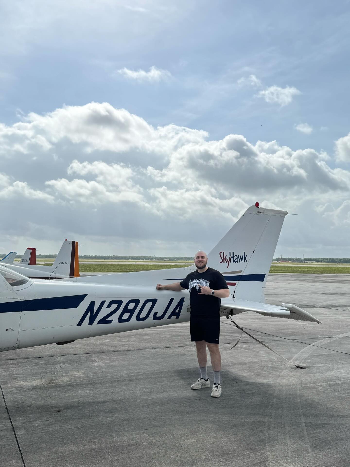 Congrats to the birthday boy Collin Grebel on completing his first solo today! He did amazing today! Happy Birthday 🎂✈️🎉