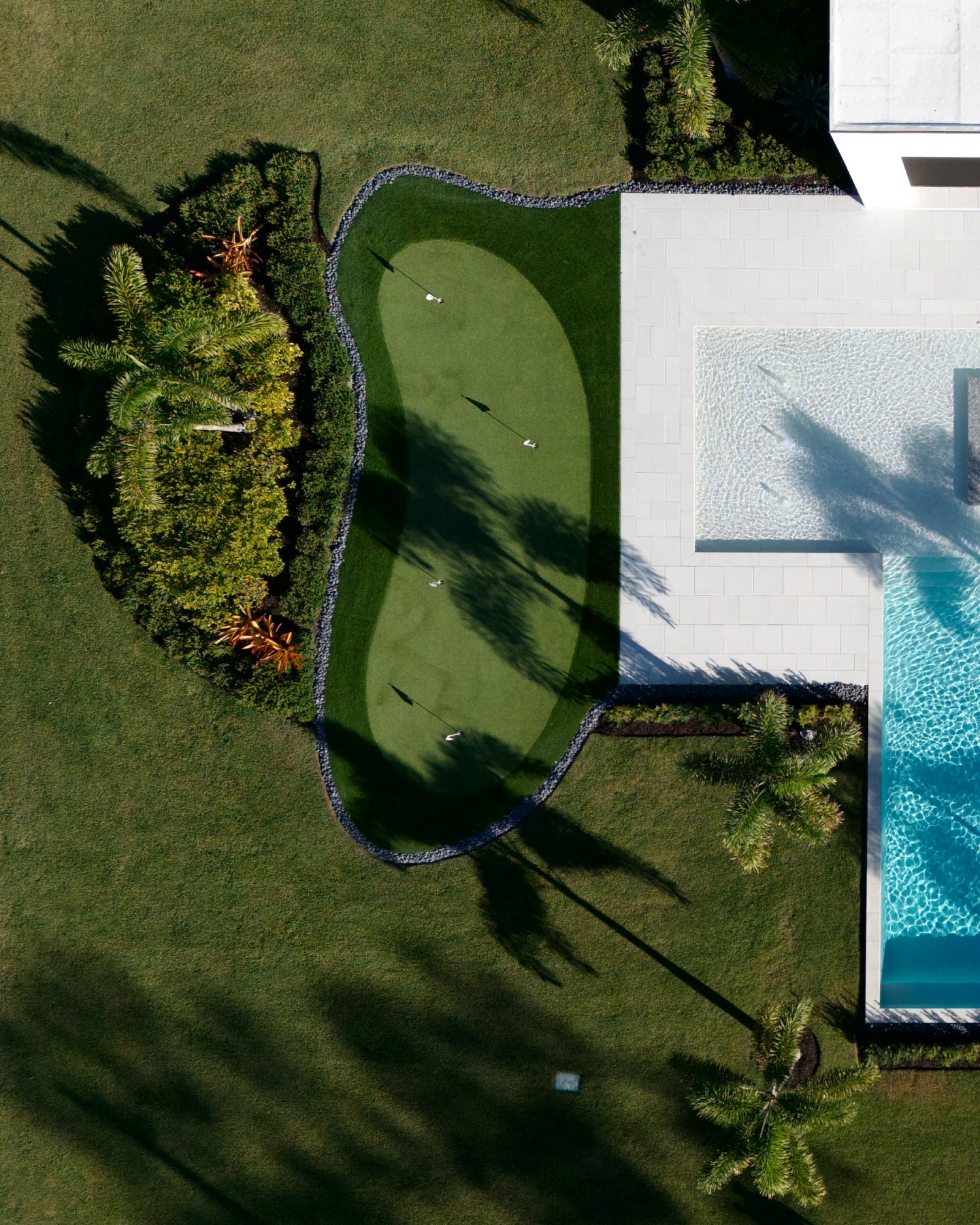 A backyard designed for the way you actually want to live. Morning coffee on the putting green, afternoons by the pool, and evenings gathered fireside under the stars. Expansive, effortless, and tailored to every kind of day, this private outdoor retreat turns home into the destination.
Luxury landscape architecture in Naples is about more than beauty, it’s about creating spaces that feel personal, functional, and unforgettable.
#NaplesFL #LuxuryLandscapeDesign #PuttingGreenDesign #OutdoorLivingFlorida #FloridaLiving