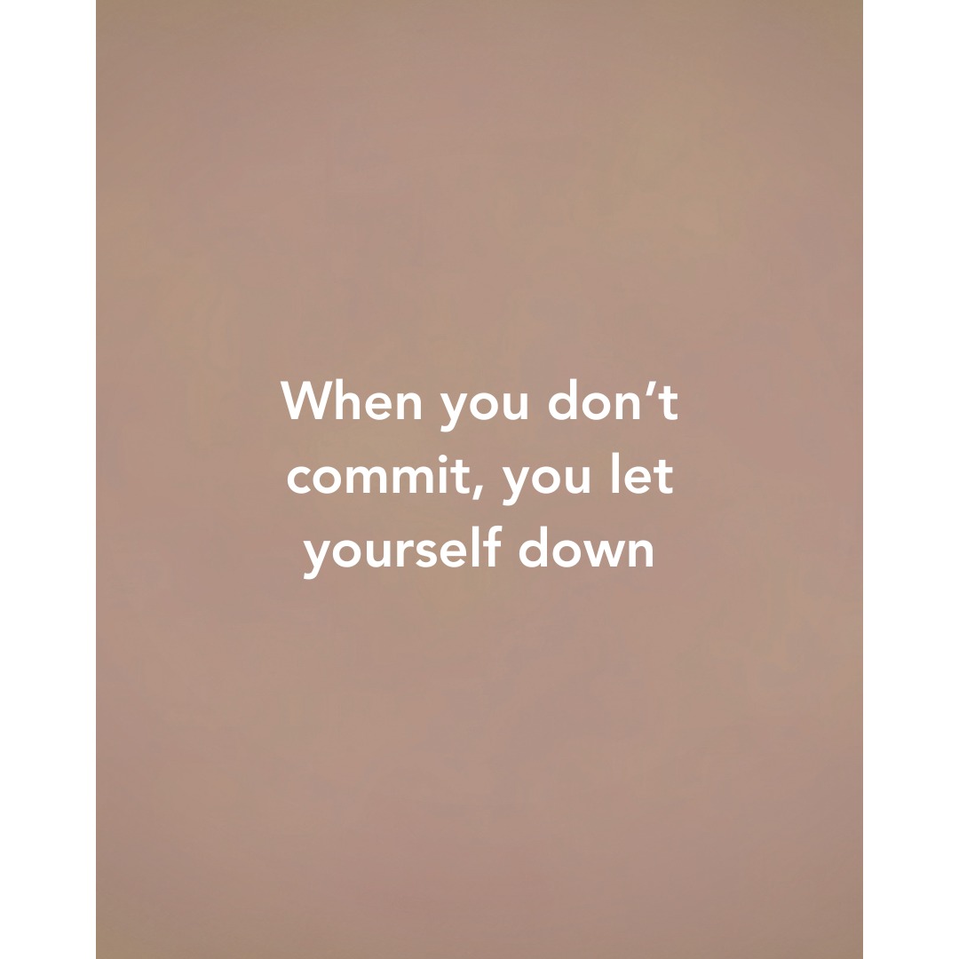 When you don't commit, you let yourself down.
And you feel it.
Every time you say you'll do something ... and then don't.
Not just once - but enough times that now there's a quiet disappointment sitting underneath everything.
That's where anxiety starts.
Not from doing too much -
but from not backing yourself when it matters.
You don't need someone else to hold you accountable.
You need to become someone who follows through on your own word.
That's inner power.
#innerwork
#selfleadership
#transpersonal