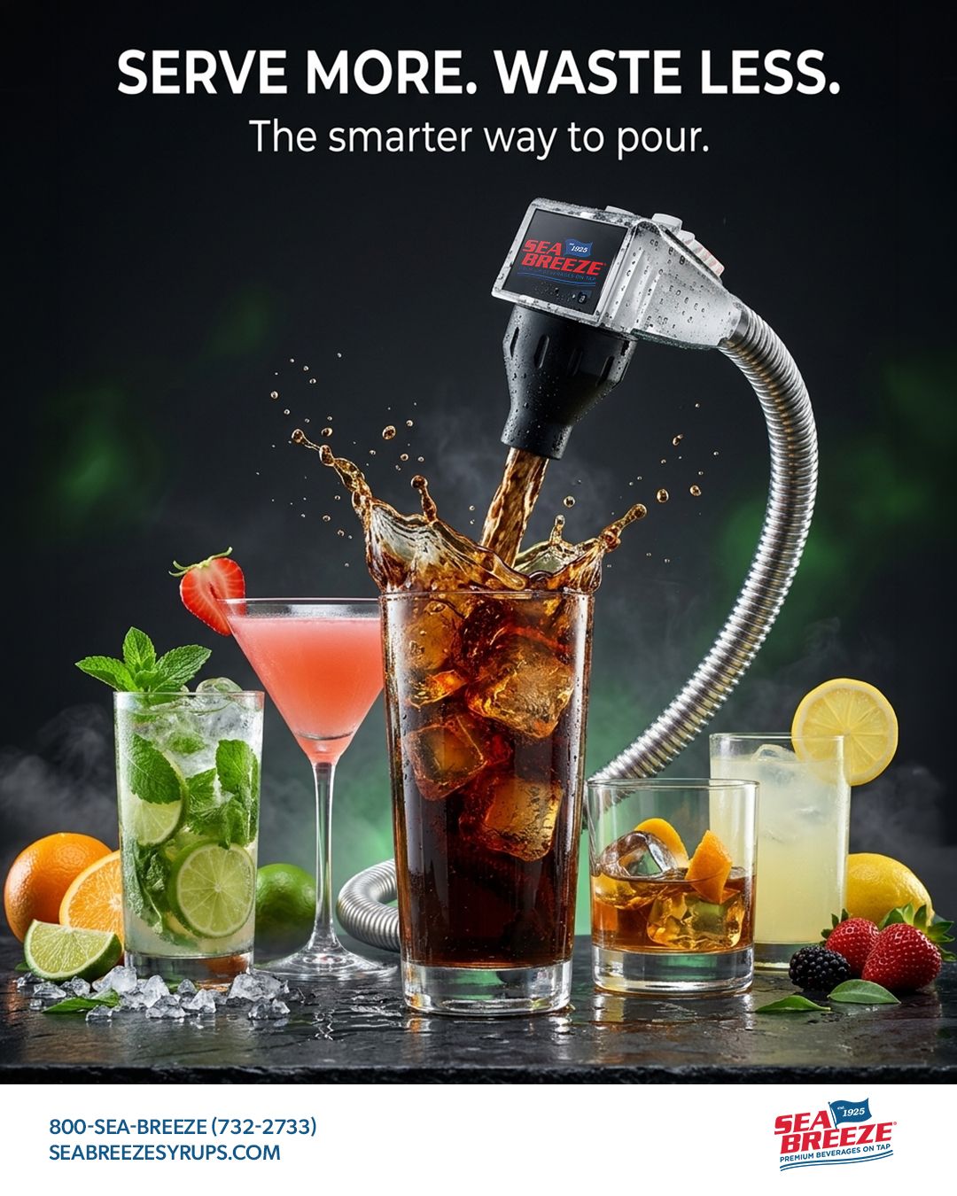 Earth Day isnāt about doing more.
Itās about doing things smarter.
With one system:
ā Less plastic waste
ā Less storage
ā Faster service
Same drinks. Better process. š
Upgrade how you serve.
#EarthDay #SeaBreezeSyrups #BeverageOnTap #RestaurantOwners #BarOwners