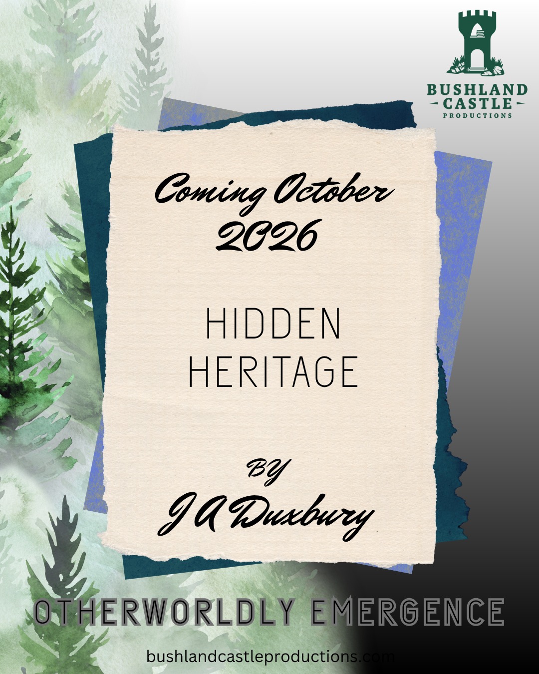 OWE ANNOUNCEMENT - Title 13-13 Final Namedrop for the Otherworldly Emergence series. Hidden Heritage by J A Duxbury. I had the pleasure of beta reading this one. A creative mix of paranormal creatures in this one. #OtherworldlyEmergence #HiddenHeritage #SpeculativeFiction #Novella
https://www.bushlandcastleproductions.com/post/owe-annoucement-title-13-13