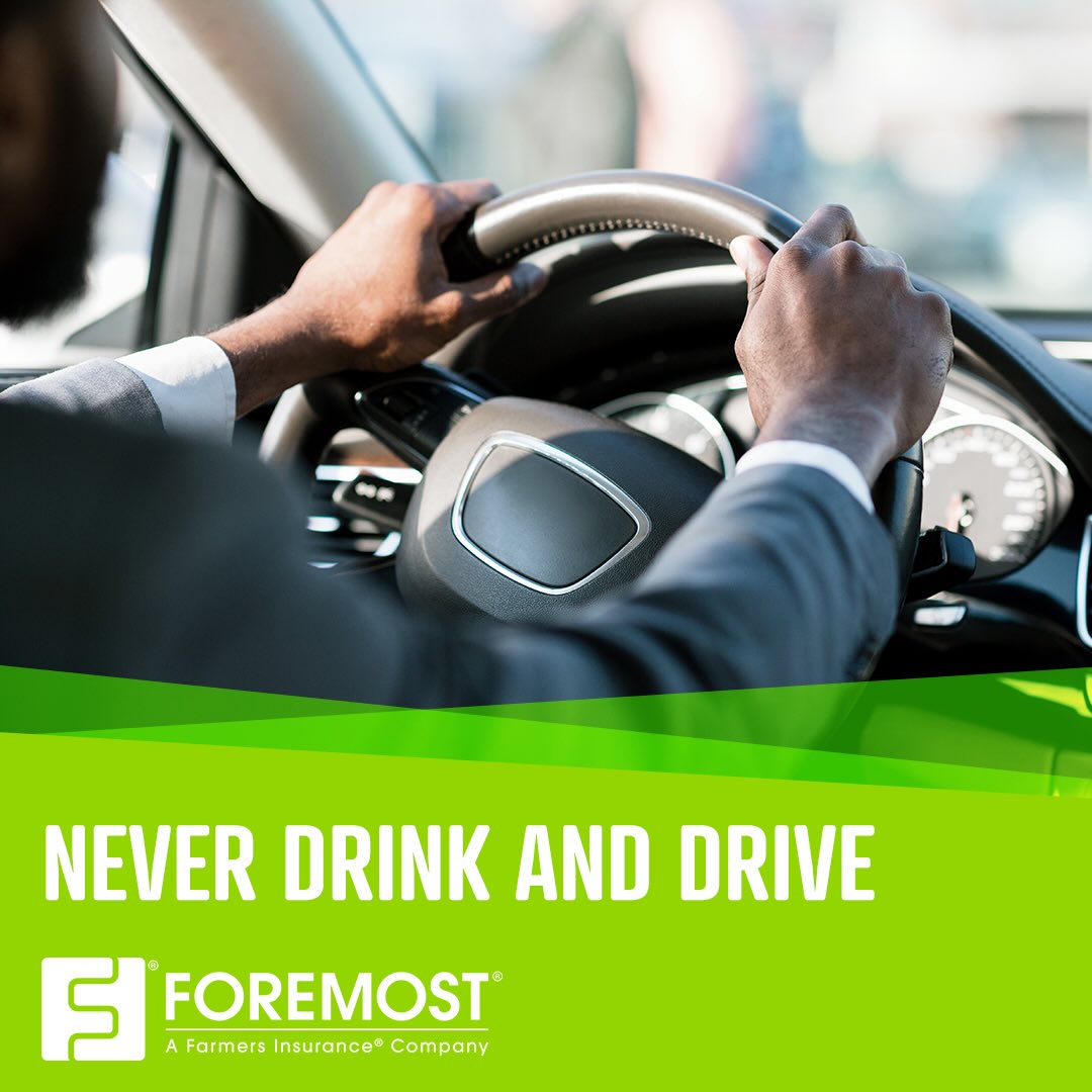Never drink and drive - no matter what you’re driving. Your reaction time and judgement may be impaired. Drive sober to keep yourself, your passengers and others safe on the road.
#autoinsurance #drivesober #insured