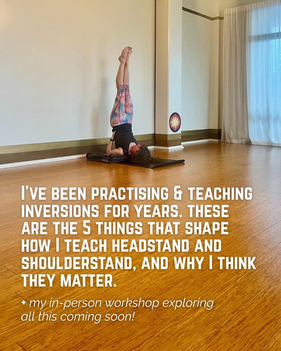 There’s a lot of mythology and misunderstanding around inversions. After 10+ years of teaching them - here’s how I think about them, and why they’re less intimidating than you might expect. 🙃
My upcoming workshop focuses in on all these points - to make inversions more accessible, safe and comfortable.
Join me @yogaground_greylynn on Sunday the 3rd of May from 10:30 - 12:30pm.
Whether you’re brand new to inversions or looking to refine your technique, this is a supportive space to ask questions, try things out, and enjoy the process.
Limited to 12 people so plenty of individual support can be given.
Book from the Yoga Ground website.