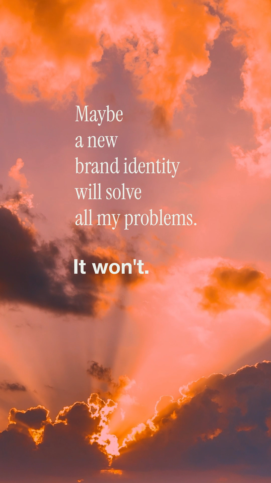 Identity is the skin, not the skeleton.
You can redesign your colors, choose the most elegant typography, and polish your visuals until they shine—but if your digital infrastructure is broken, you are just painting a sinking ship.
A brand identity doesn't solve problems; it clarifies the solution. It’s the visual friction you remove so your business can actually breathe. If you’re looking for a miracle, go to church. If you’re looking for a system that works, build an architecture.
#3TADesign #branding #design #minimalism #brandstrategy #visualidentity