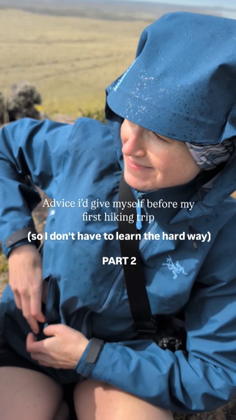 Part 2 because apparently I learned a lot the hard way 🫠
Things I wish I knew before my first hiking trip:
10. Comfort items matter more than you think
11. Fleece isn’t your friend, it doesn’t breathe well when you’re moving
12. Break in your boots before the hike, not during
13. Trekking poles are for young people too! They're so worth it on long or steep hikes
14. Elevation gain matters more than distance
15. Sunscreen is non-negotiable, even on cloudy days
16. Download maps offline before you go
17. Not every trail is clearly marked
Going hiking for the first time? Let me know! I have a packing list for you 🩷
#hikingtips
#outdooradvice
#hikingreels
#getoutside
#emoutdoors
