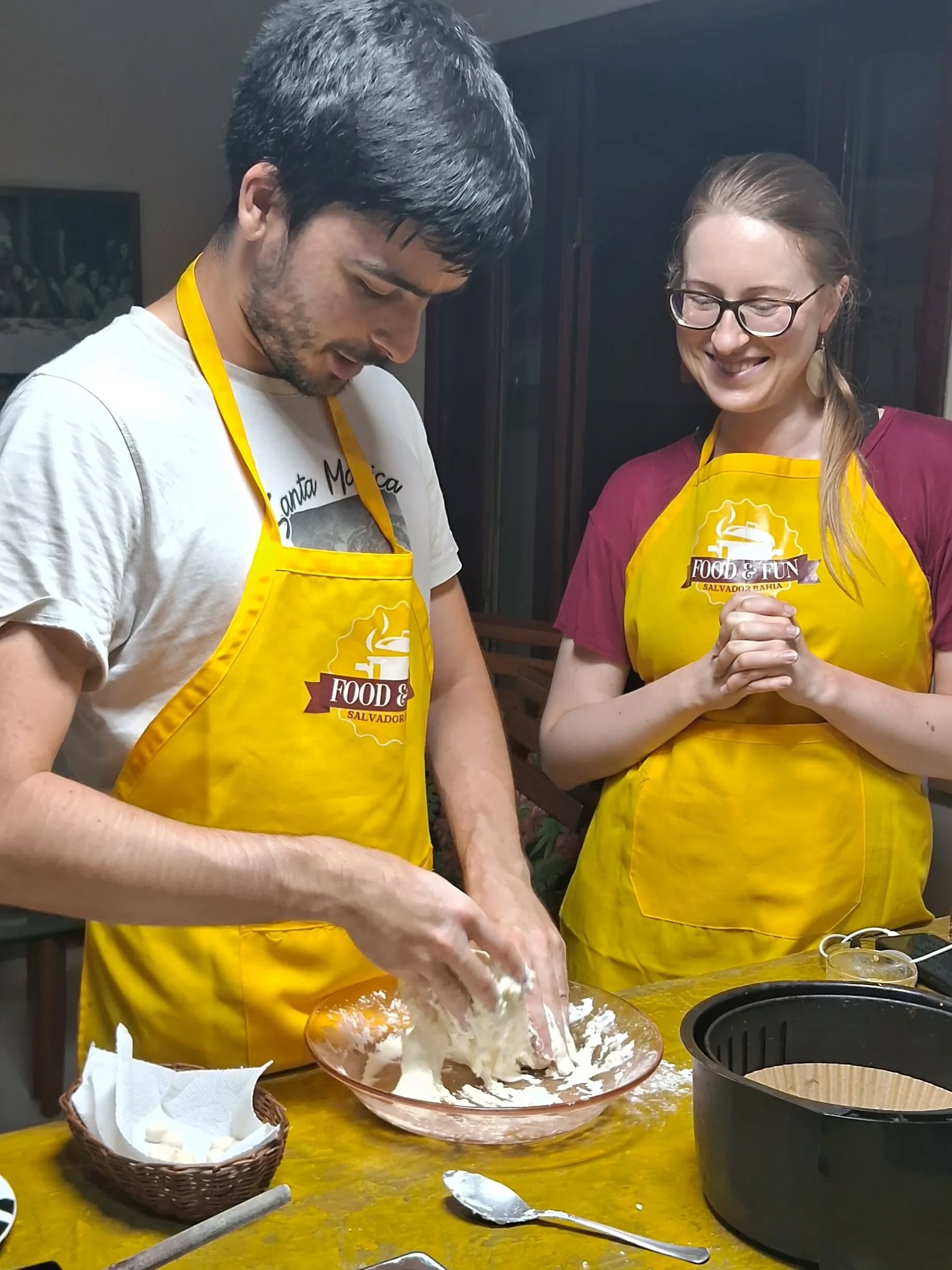 It's great to spend time cooking as a couple