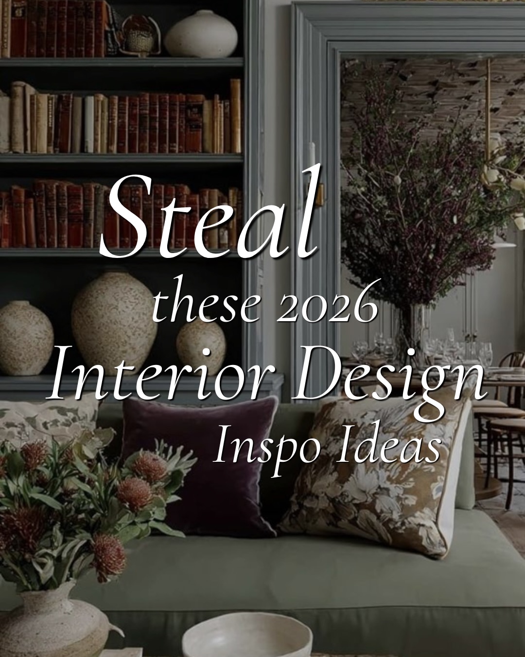 These 6 details can transform an ordinary home into a truly designed space.
2026 design isn’t about playing it safe or copying the same neutral look over and over.
It’s more intentional. More layered. More YOU.
We’re seeing a shift toward:
– spaces that feel curated, not just filled
– materials that actually make a statement
– and homes that don’t look like everyone else’s
If your space is feeling a little flat, it’s usually not because you need a full remodel…
it’s because it’s missing these details.
Save this for your next refresh 🤍
And when you’re ready for a home that feels fully designed, we’re here to help.
.
Pictures via: Pinterest