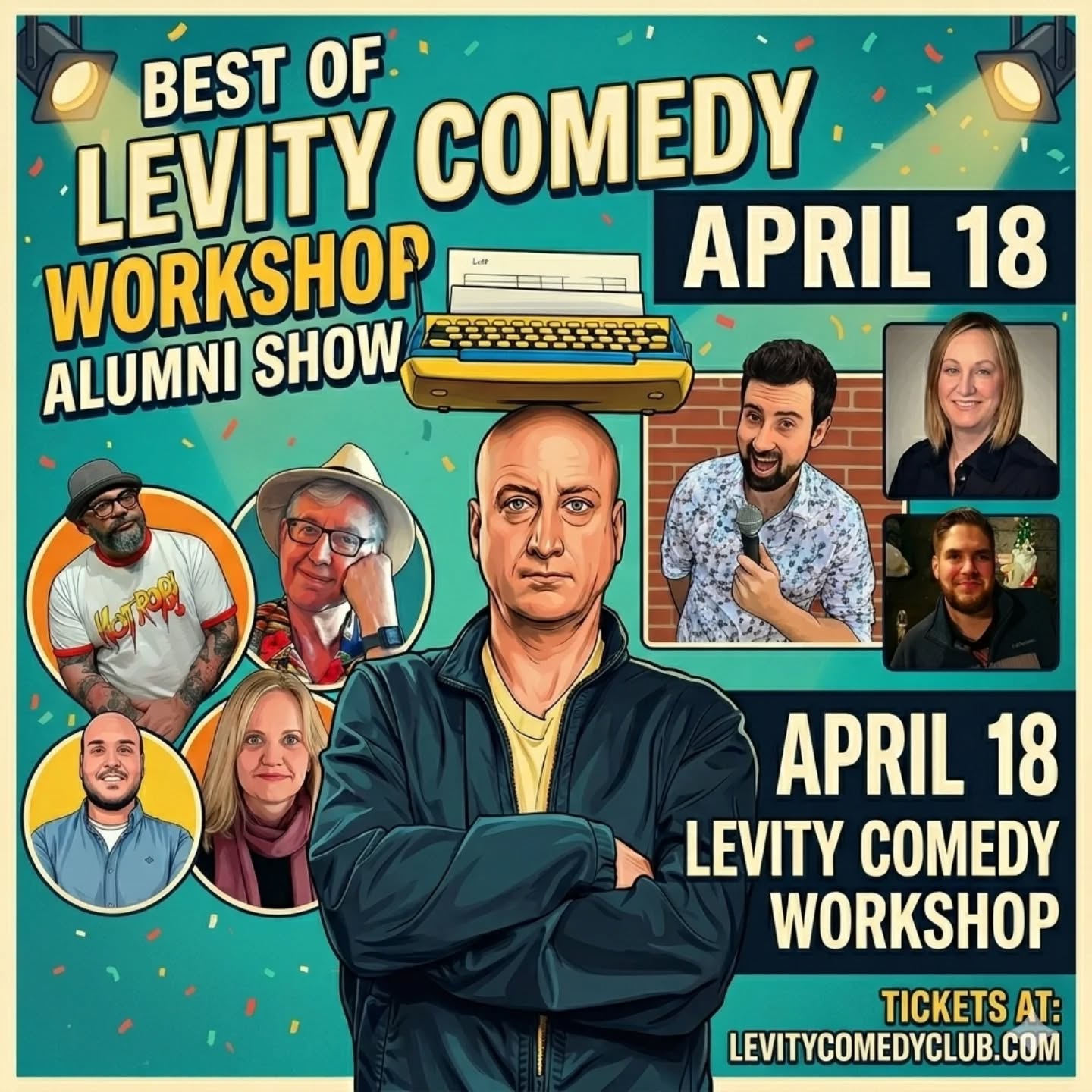 Looking forward to doing this with @begreenwood @jimmy_england17 @paquinprov_ @robbiedcomedy @lukewestdoescomedy @traceybrooksbrooks @iamderekholly and many more @levitycomedyclub. #comedy #hamiltonontario