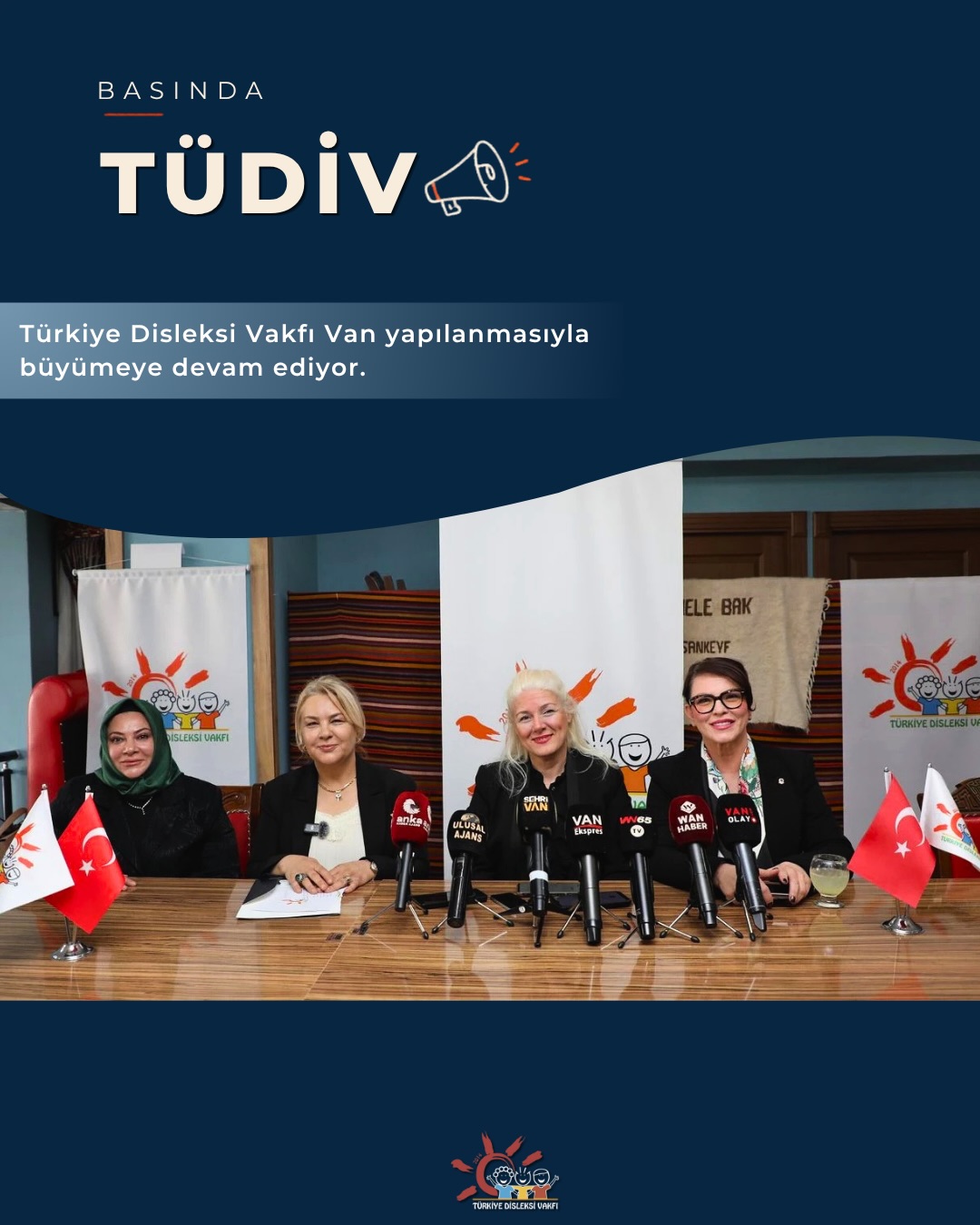 Tüdiv’den güzel haberler var!
ilk şehir yapılanmamızı Van’da başlatmanın mutluluğunu yaşıyoruz. 🌿
Van Disleksi Vakfı’nın açılışıyla birlikte; farkındalığı, doğru desteği ve birlikte öğrenme kültürünü daha fazla bireye ulaştırmak için yeni bir adım attık.
#dyslexia #dyslexiaawareness #disleksi #learningdisabilities