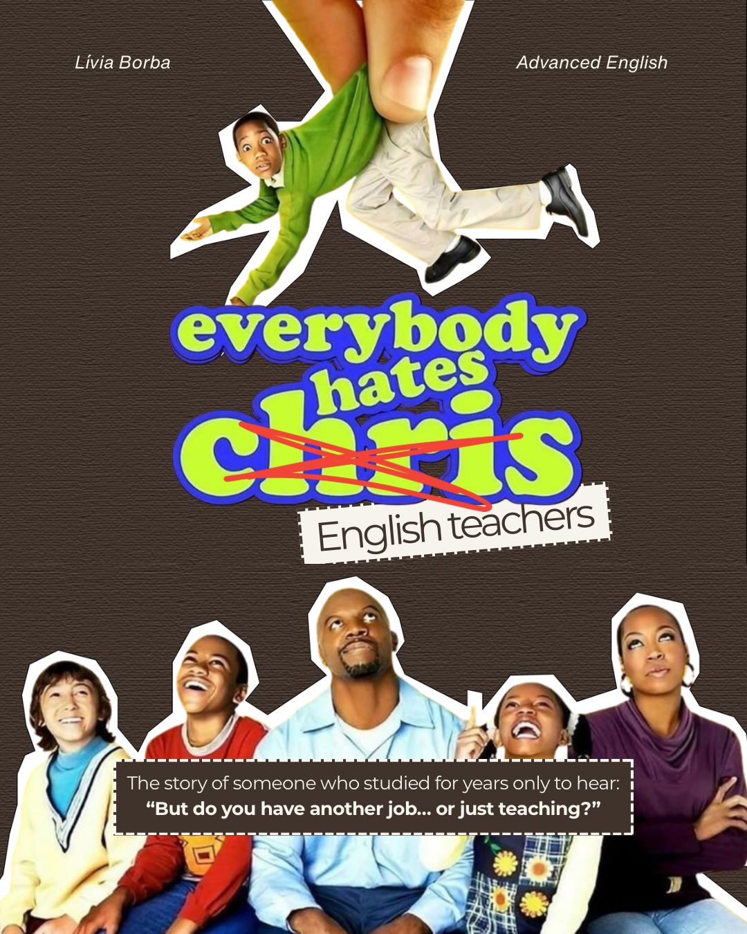 If you’ve been teaching for a while, you’ve met every single one of them. And the truth is: these “types” aren’t the problem.
They’re symptoms of something deeper. Students who “understand everything” but can’t speak often haven’t had enough opportunities to *use* the language meaningfully.
The overthinkers? They’ve probably been taught to fear mistakes more than to communicate.
The dramatic ones? They’ve learned to equate accuracy with worth.
The ones waiting for fluency? No one told them that fluency is built in the *process*, not delivered at the end of it.
And the ones expecting miracles…
Well, they were sold the idea that learning a language could be passive. As teachers, it’s easy to get frustrated.
But these moments are also where our work actually begins.
→ shifting the focus from perfection to communication
→ from isolated knowledge to usable language
→ from teacher-dependence to learner responsibility
Because in the end, we’re not just teaching English! We’re reshaping how people relate to learning.
If this sounds like your classroom, you’re not alone.