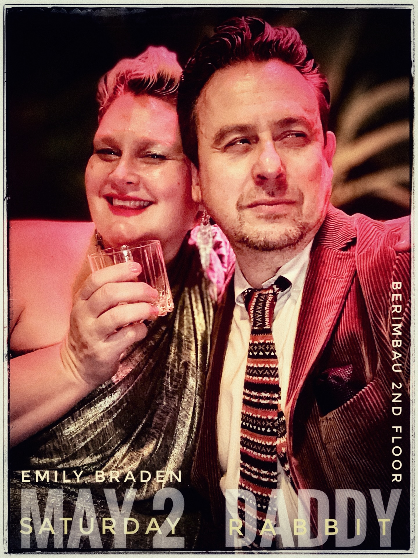 Next Daddy Rabbit will take place in the beautiful new venue - Berimbau 2nd Floor. 3 west 36th Street. May 2nd you’ll catch the great Emily Braden and Rahj Mason on the mics, Tatum Greenblatt will play trumpet, Peter Slavov will play bass, Rudy Royston will play drums. Misha Piatigorsky will be holding an appropriate cocktail for the occasion. Never miss a show. #speakeasy #newyork #jazz #livemusicexperience