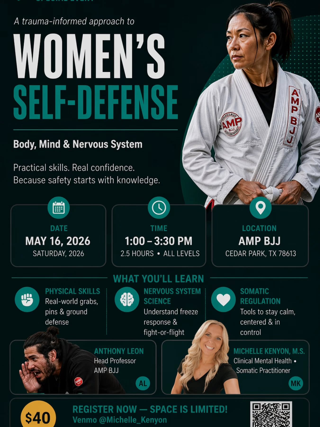 I have a #kickass client who is trying to help out other #women when it comes down to #selfdefense if anybody is interested in please reach out to her
https://www.eventbrite.com/e/trauma-informed-womens-self-defense-tickets-1987948179519?aff=oddtdtcreator&keep_tld=true