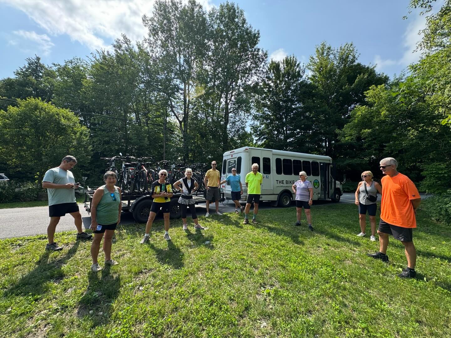 BIKE SHUTTLE OPENING DAY MAY 29th!! Gather your friends, grab your bikes and hop aboard for an adventure on the Lamoille Valley Rail Trail. BOOK NOW reservations open for the season and key dates are filling up.
#lamoillevalleyrailtrail #vermonttourism #bikevt #railtrail #biketouring