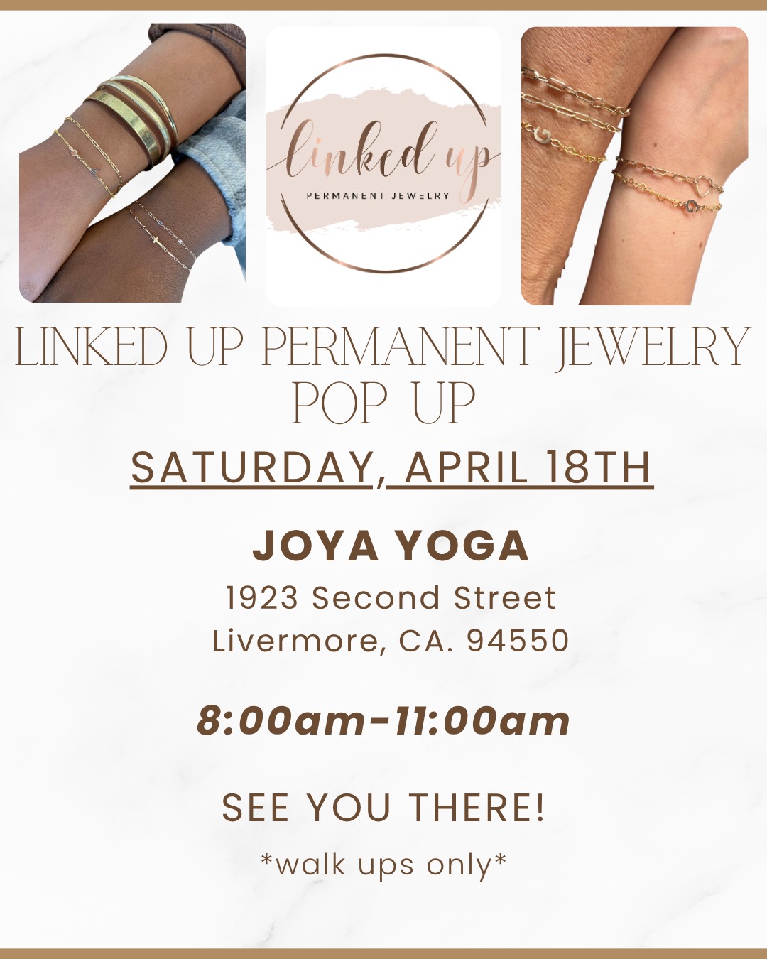 POP UP!! 🤎🩶🩷⚡️ Saturday, April 18th 8:00am-11:00am *walk ups only* SEE YOU THERE! @joya_yoga
Joya-Chella is powered by community💥
Proceeds will benefit @ucsfchildrens.
Let’s show up big this Saturday 🩷🧡
#coachella #joyatribe #fundraiser #fitnessevent