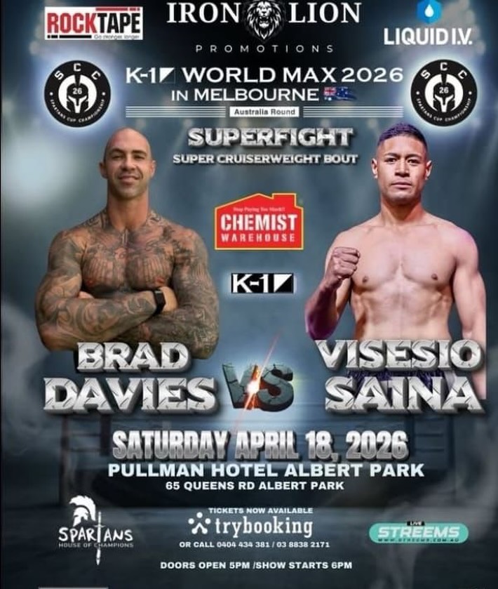 Big Vis fighting K1 on @ironlionpromotions this weekend, Saturday 28 April at the Pullman Hotel Albert Park. He’s been putting in the work. Readyyy leeet’s goooooo 👊🔥 #youngbullsgym #youngbullsneverdie
