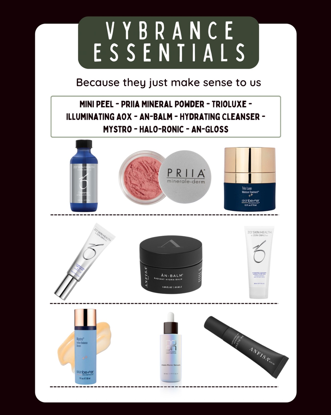 Here are just a few of our product ESSENTIALS! 😍
#medspa #skincare #productessentials