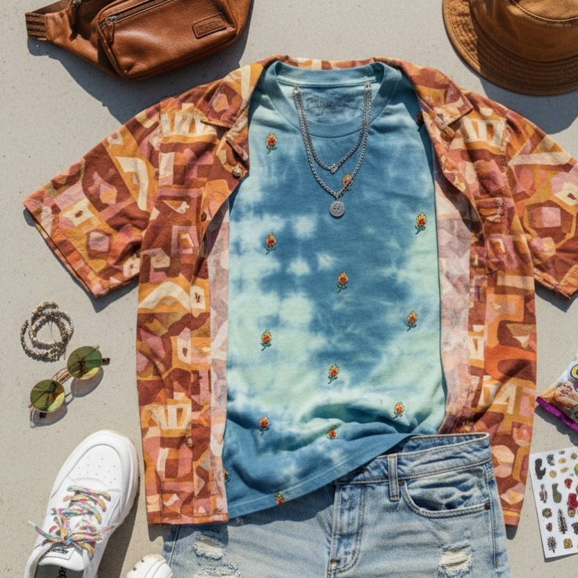Coachella wknd 2 is calling ☀️🎶
Tie dye = the official uniform
Which one’s making your suitcase? 🎒✨