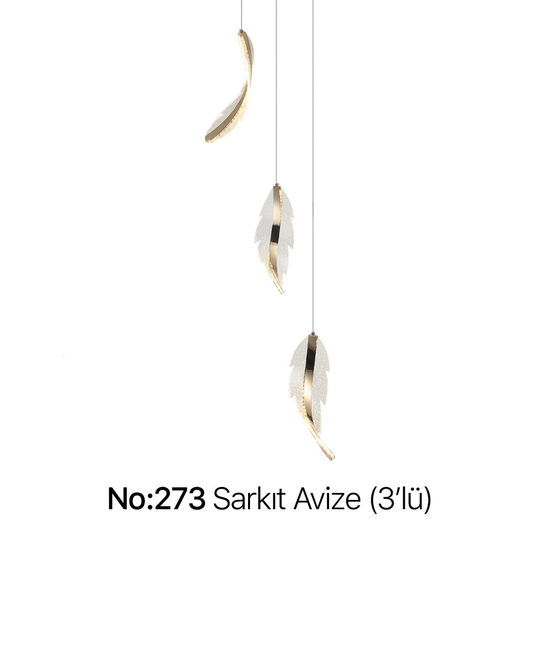 No:273 Sarkıt Avize (3'lü)
Daha fazlası için online mağazamızı ziyaret edin. #dgaraj