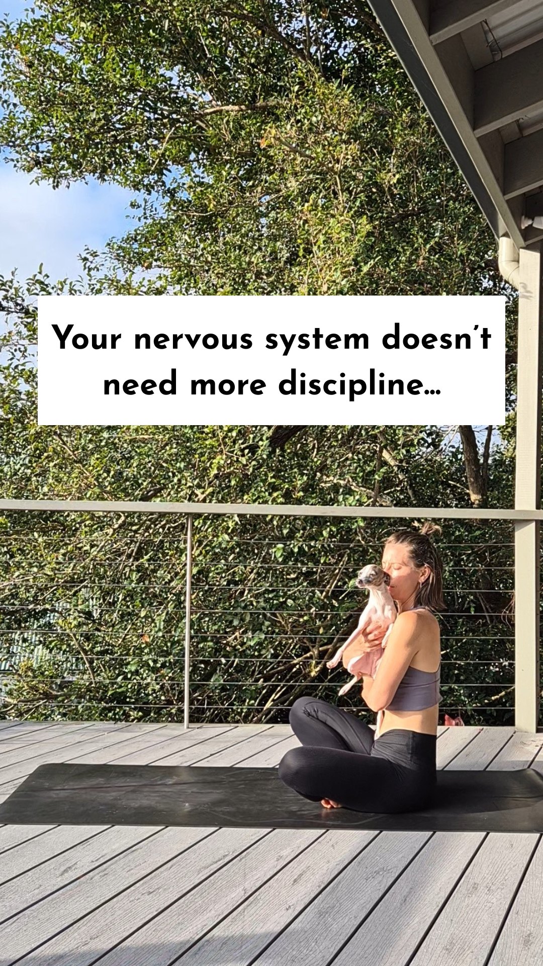 You don’t need more discipline.
You need a different approach.
One that works with your body, not against it.
Because when your nervous system is already overwhelmed, more structure, more pressure, more “doing” often pushes it further out of balance.
What actually creates change is something much simpler and often overlooked
Consistency
Warmth
Rhythm
Eating meals that feel nourishing and grounding
Letting your evenings slow down
Creating patterns your body can rely on
This is how the nervous system begins to feel safe again.
And when the body feels safe, it starts to restore itself.
This is the foundation of the 21-Day Ayurvedic Rhythm Reset
A gentle way to support your body through seasonal change and come back to a rhythm that feels steady, calm, and sustainable.
If you’ve been feeling out of sync lately, this might be what your body has been asking for.
→ Link in bio to explore
With love,
Jade x