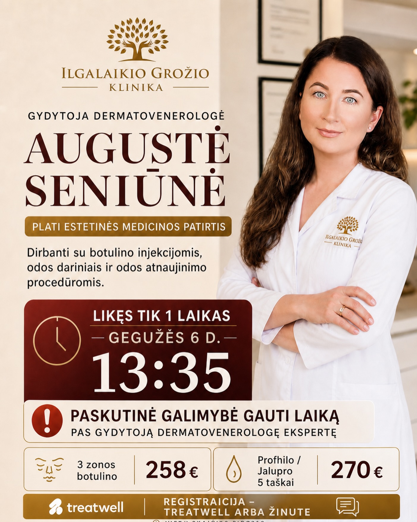 #augusteseniune #dermatologe #gydytoja #grozioinjekcijos #botulinoinjekcijos