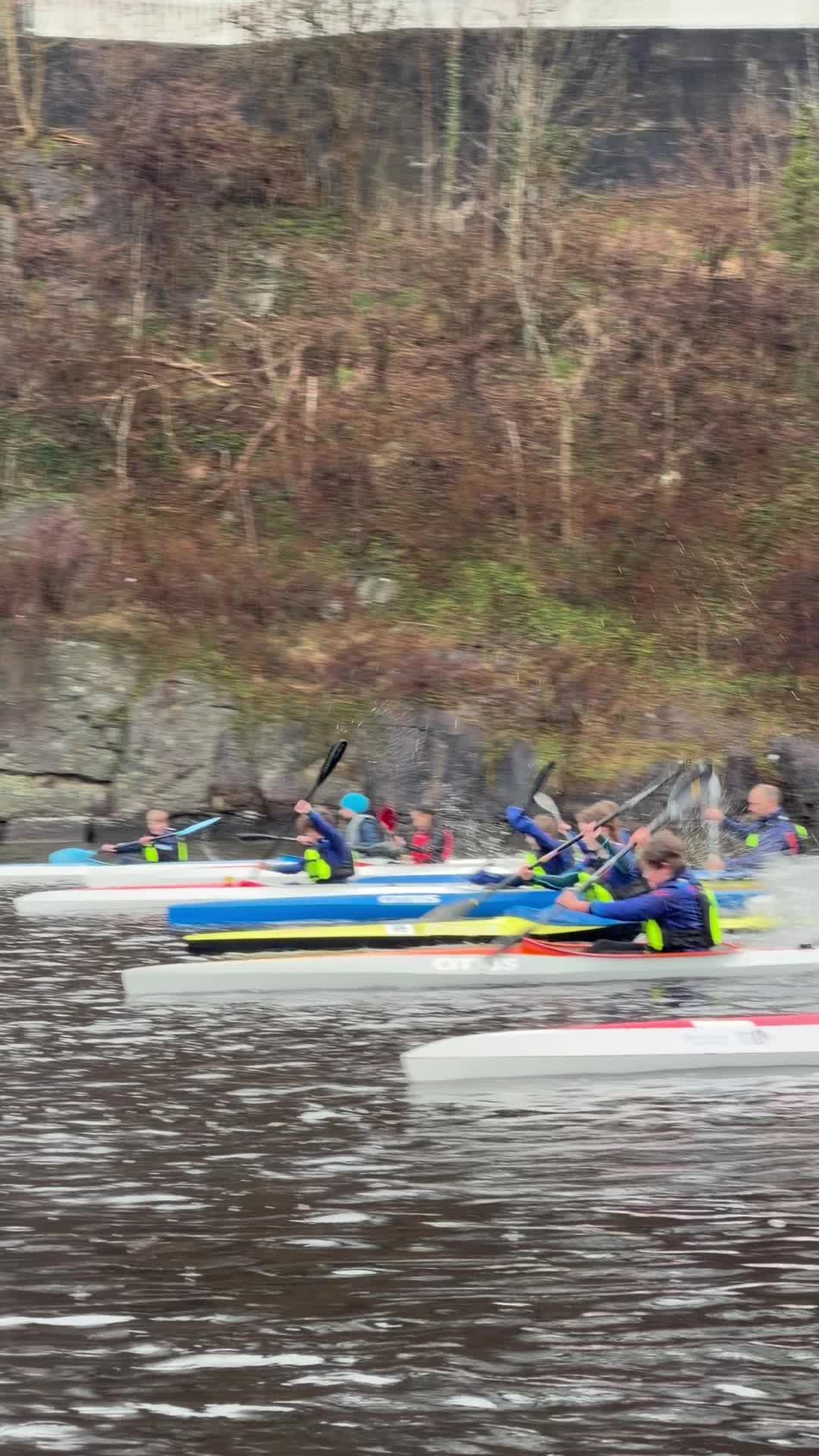 Vår yngste gruppe på fjorden i ettermiddag💫