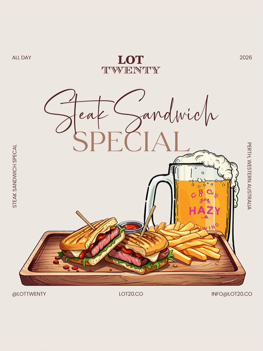 Steak Sandwich Special NOW ON. $29 for our delicious steak sandwich, and for an extra $6 grab a pint of @cbco_ Hazy! While stocks last!