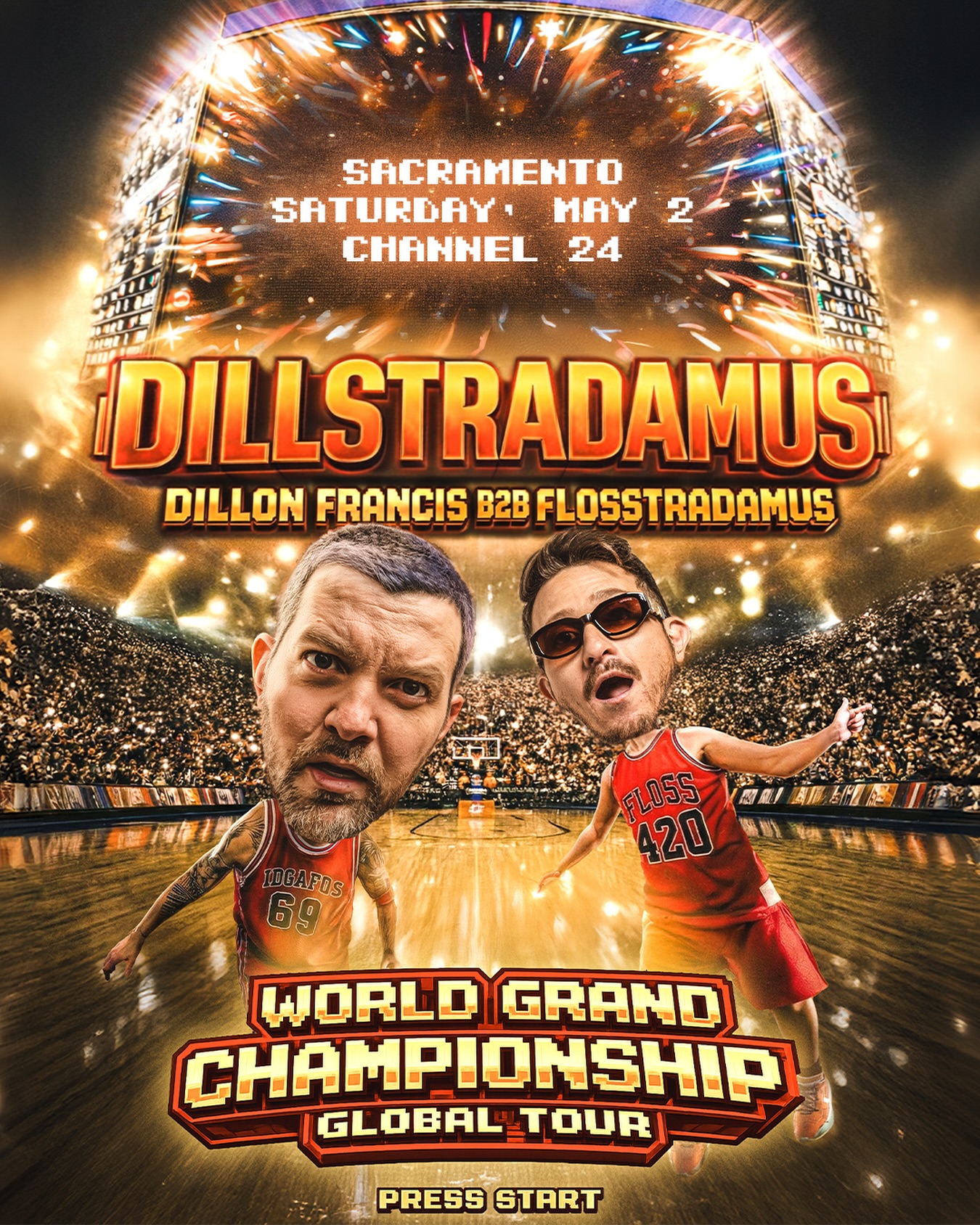 🏀 dillstradamus is taking over sacramento 🔥saturday, may 2 • channel 24dillon francis b2....