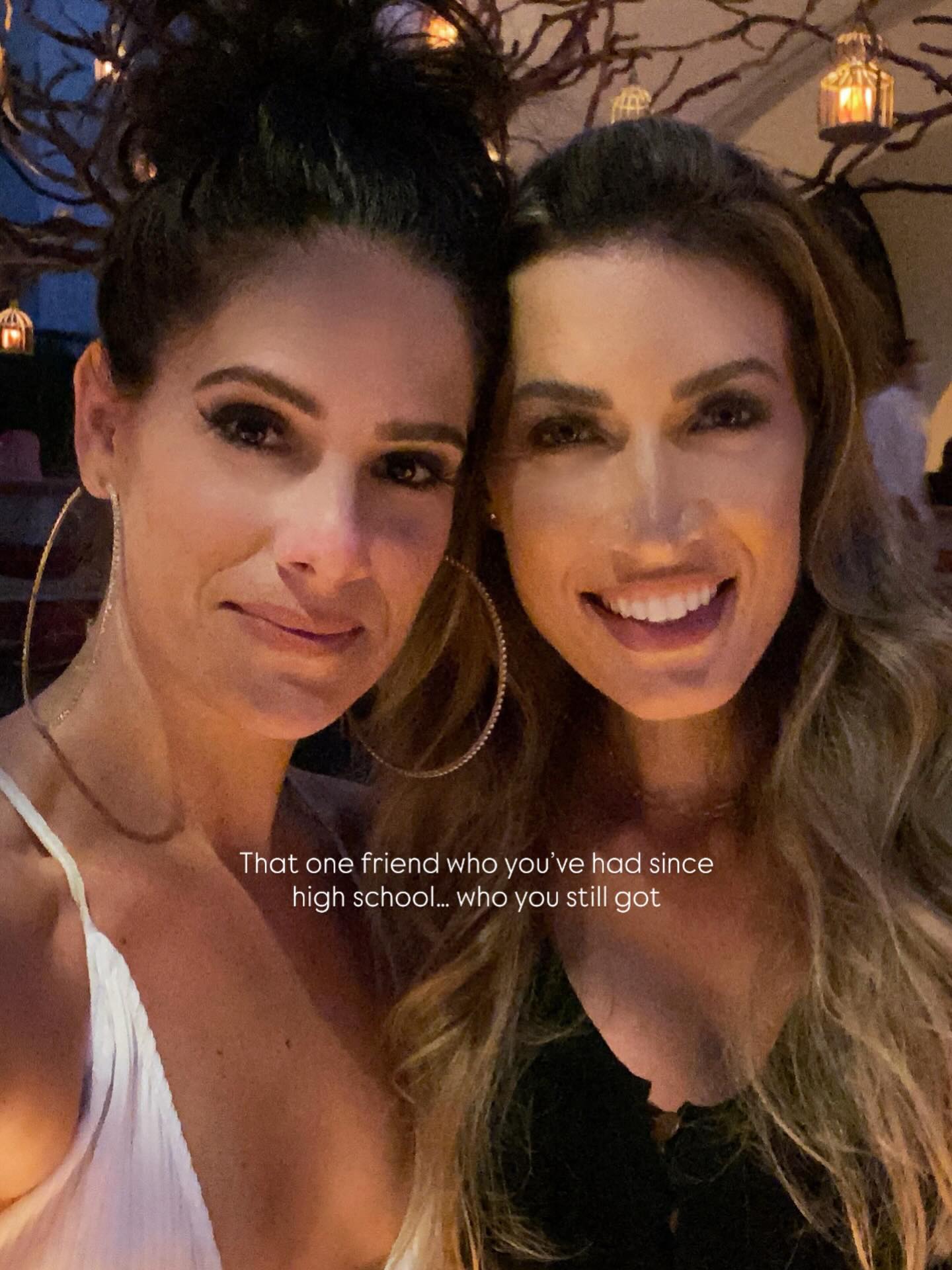 That girl who knew you when… 👆🏽 27 years of friendship — what a beautiful thing!
Women are complex creatures. Growing in the same direction isn’t natural. Overcoming insecurities side-by-side is hard. Turning away from jealousy, to make room for each other’s success, is a choice.
Loving and reliving the old versions of you, while adapting and staying open to transformation and life’s curveballs, is how we’ve made it this far.
Shoutout to that OG friend who you still on speed dial 🫶🏽 @tiffanyjphotography