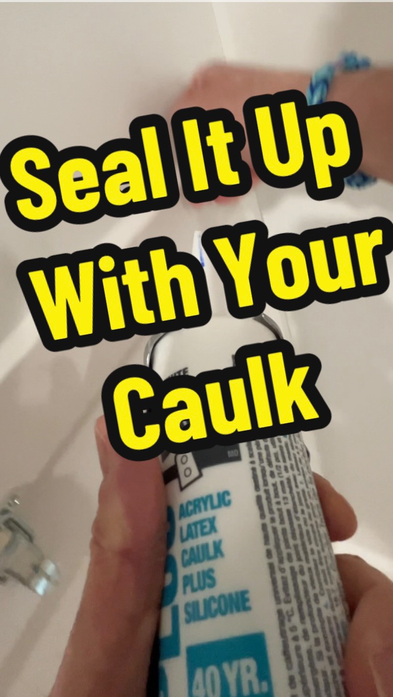 60 seconds of caulk #thetoolpulse #asmr #caulk #tools