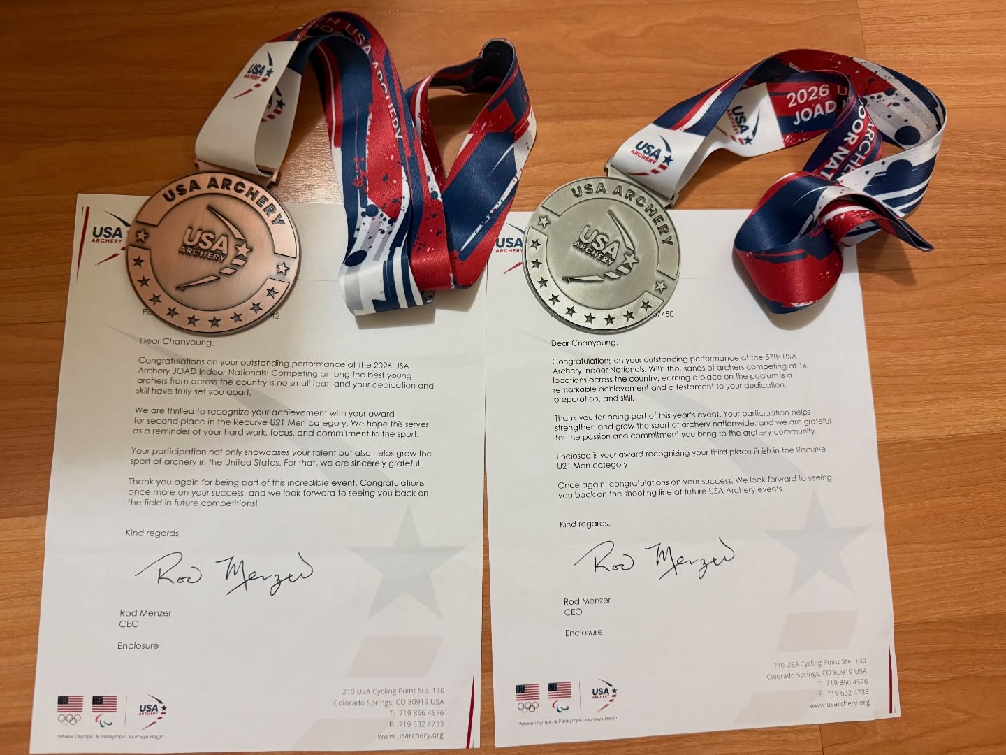 Our M&J Archery athlete has achieved:
๐ฅ Silver Medal โ JOAD Indoor Nationals
๐ฅ Bronze Medal โ USA Archery Indoor Nationals
Outstanding results from two national-level competitions.
Built through consistent training, strong focus, and solid fundamentals ๐
More than the medals, itโs the continuous growth that stands out.
The future is very bright for this athlete.
๐ฏFocus. Discipline. Consistency.