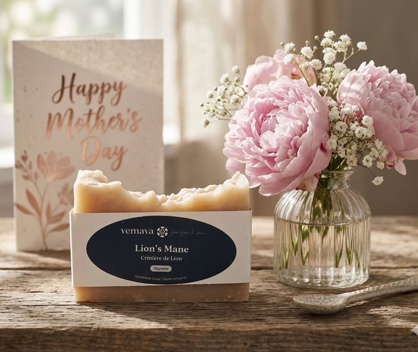 Mother’s Day Special: The Lion's Mane Ritual
Give the gift of glowing, healthy skin with our mushroom-infused skincare set. This powerful duo works together to soothe, protect, and revitalize.
• Lion's Mane Moisturizer: A lightweight, potent cream enriched with organic calendula oil and lion's mane extract. It is designed to calm inflammation and provide deep, long-lasting hydration. (60 ml - can upgrade for additional cost to a 120 ml)
• Lion's Mane Handmade Soap: A gentle, artisanal cleanser that leaves skin feeling soft and refreshed without stripping away natural oils.
Exclusive Mother's Day Offer
Treat Mom (or yourself!) to the complete set and receive a little something sweet on us.
Checkout on our website to receive a FREE Honey Vanilla Lip Balm with your Lion's Mane set purchase.
https://www.yemaya.ca/product-page/mother-s-day-set-60-ml
#mother'sday #set #lionsmane #soap #moisturizer