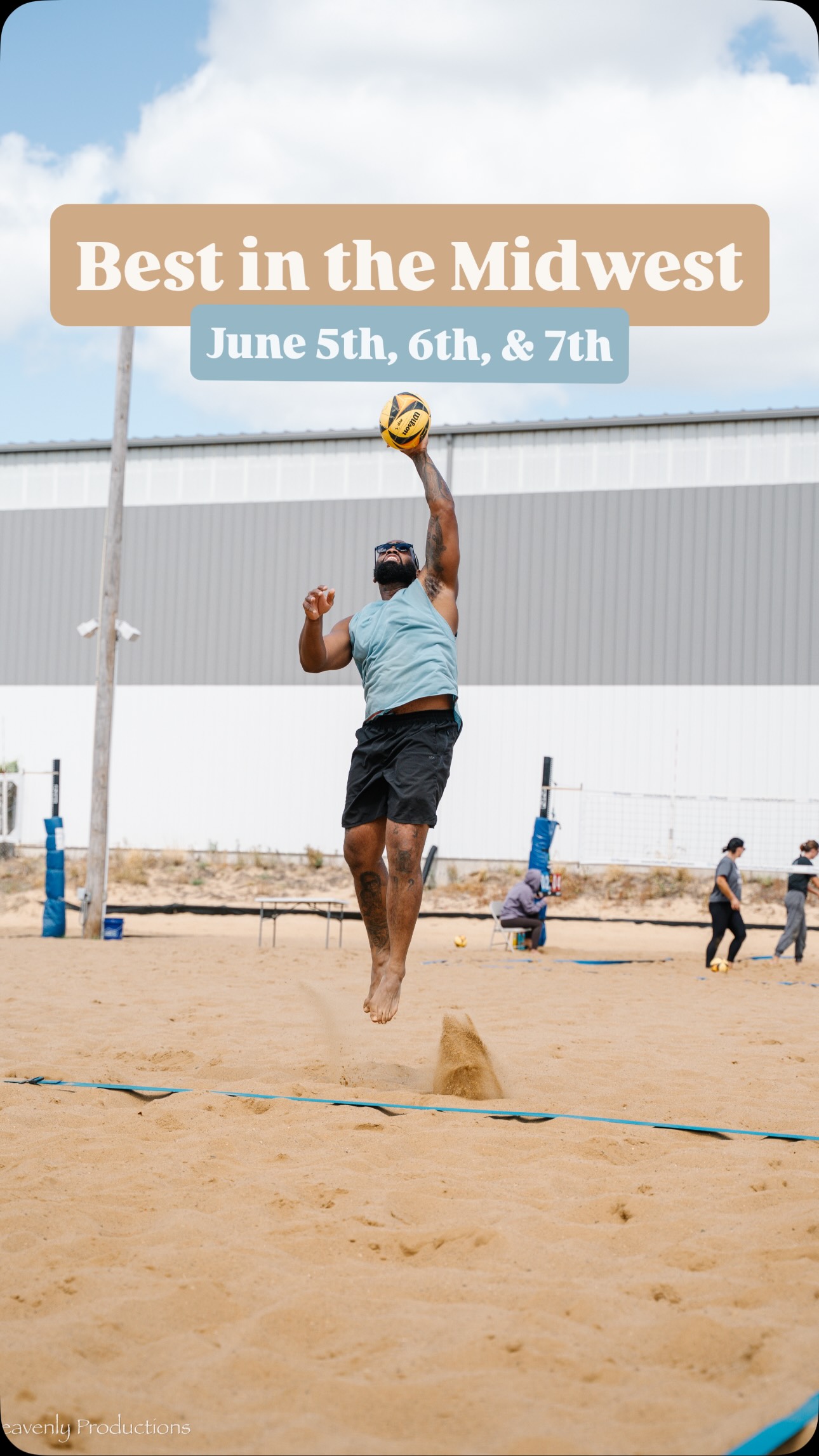 June 5 — Coed 6s
June 6 — Men’s & Women’s Doubles
June 7 — Coed 4s
Pick your day. Or play them all.
Sign-ups live on our website.