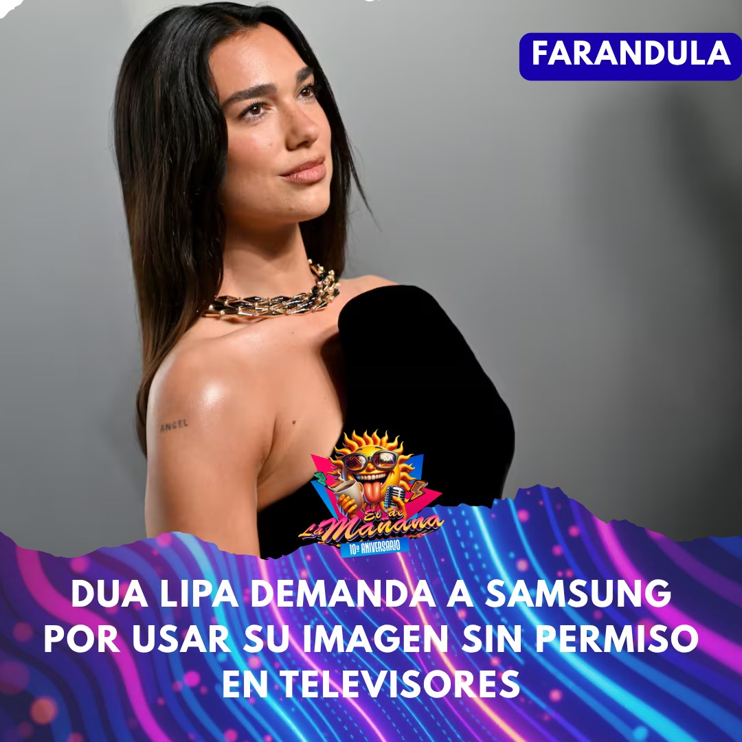 📺⚖️ **Dua Lipa demanda a Samsung por usar su imagen sin permiso**
La cantante británica inició acciones legales contra **Samsung Electronics**, acusando a la empresa de utilizar una fotografía protegida por derechos de autor para promocionar televisores.
Según la demanda presentada en California, Dua Lipa reclama al menos 15 millones de dólares 💰👀
El caso ya está dando de qué hablar en redes y vuelve a poner sobre la mesa el debate sobre el uso de imagen y los derechos de autor en grandes campañas publicitarias.
#DuaLipa #Samsung #Trending #MusicaPop #CelebrityNews #DerechosDeAutor #EntertainmentNews #LaMovidaLatina #ElDeLaMañana