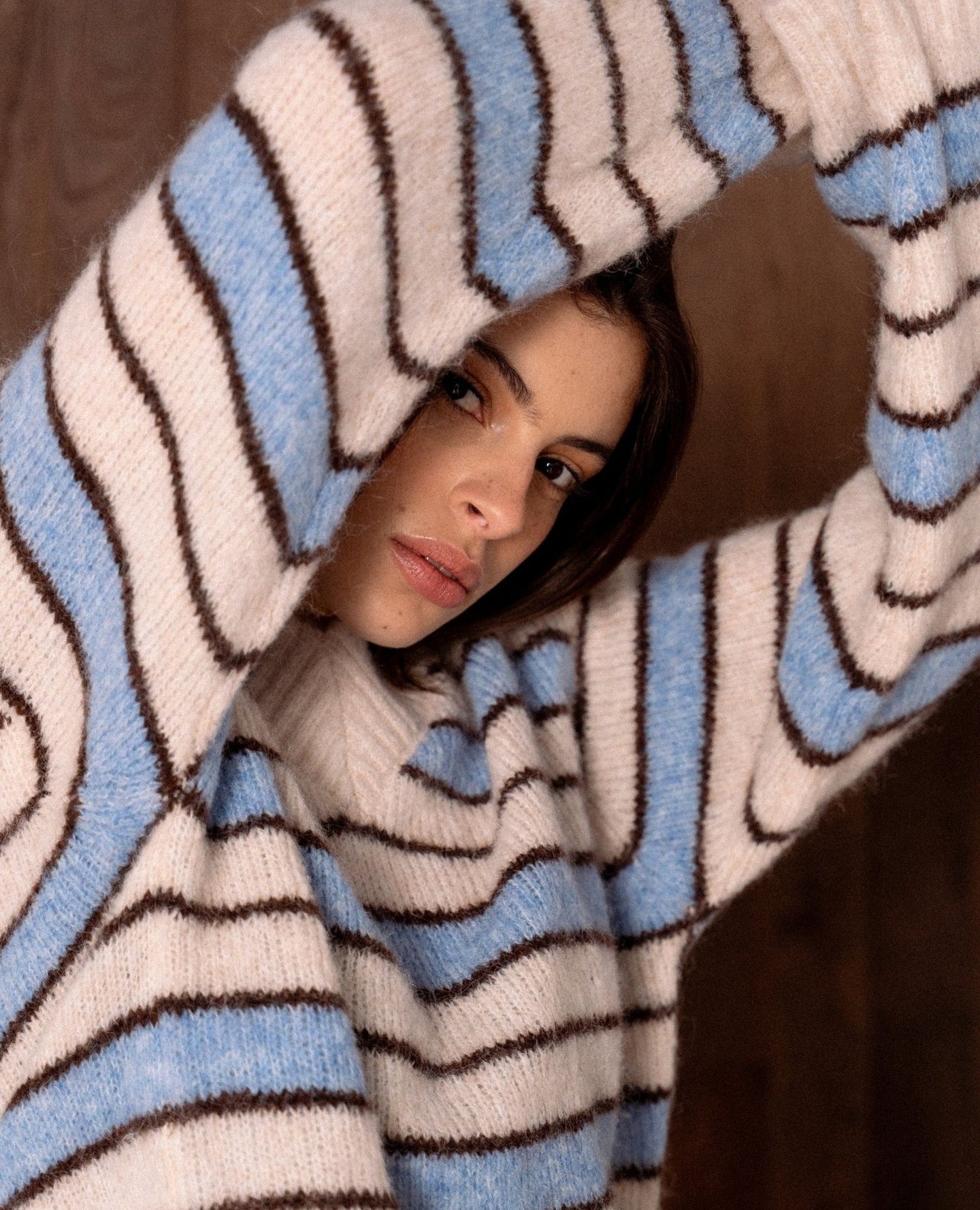 Ready for the day… and yes, it’s the pullover again ☁️🩵