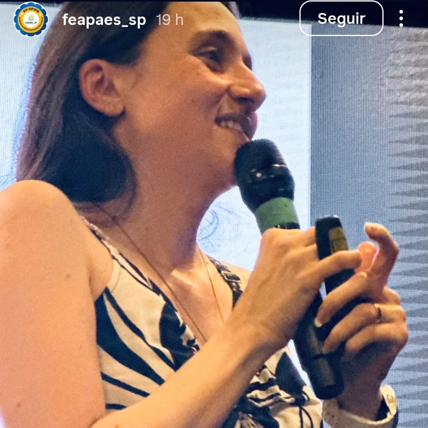 Registros de ontem do evento Autismo em Pauta da @feapaes_sp 💙
Evento lindo, com a presença das maravilhosas da @apaefranca 💛