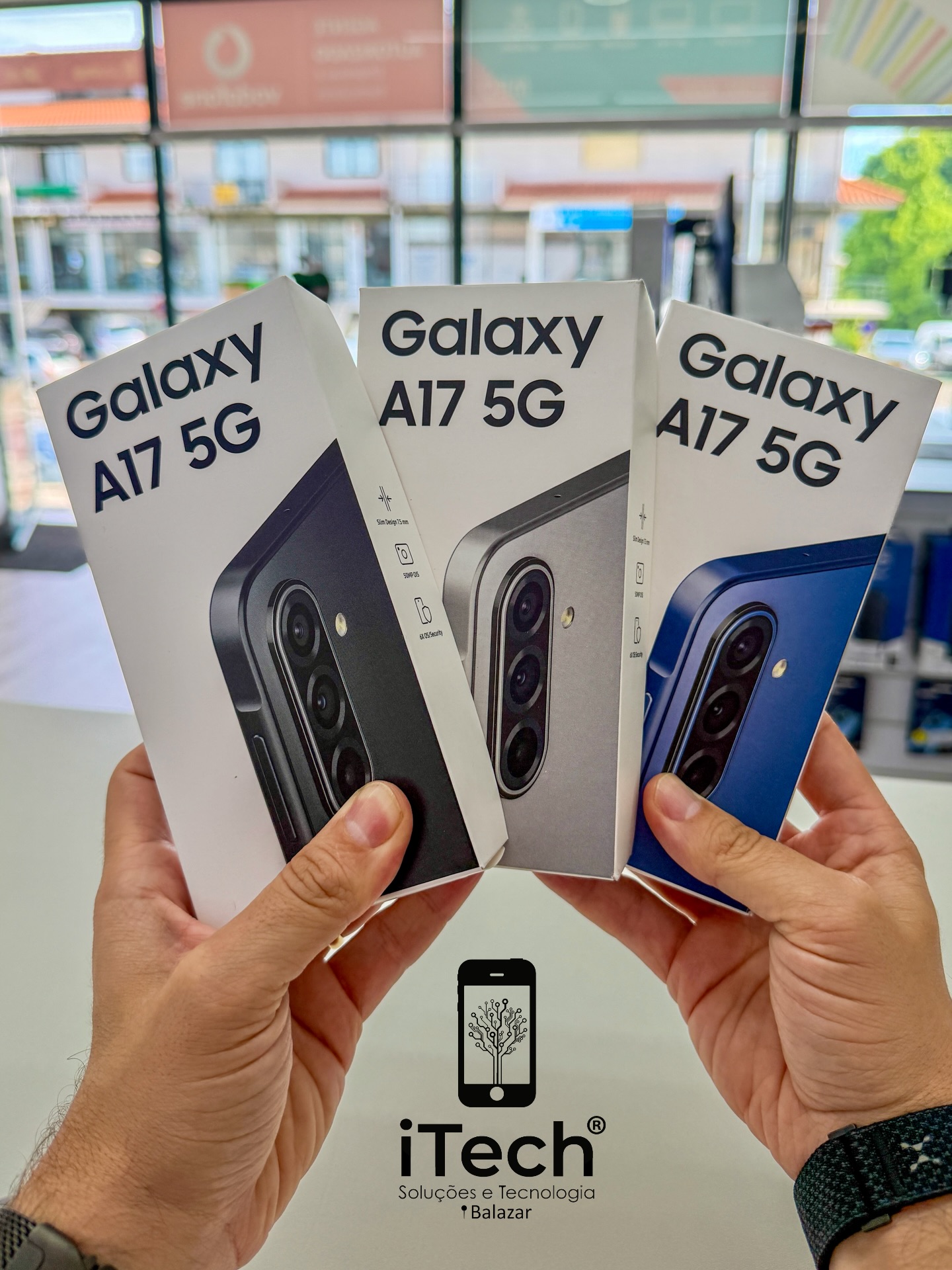 Samsung Galaxy A17 5G 128GB | NOVO
Simples, rápido e preparado para o dia a dia.
Agora disponível por apenas 199,99€.
✔️ 128GB de armazenamento
✔️ Tecnologia 5G
✔️ Dual SIM
✔️ Excelente autonomia
Disponível em:
🔵 Azul
⚫ Preto
⚪ Cinzento
Passa na iTech e vê ao vivo 👌
Ou aproveita os nossos envios GRÁTIS para Portugal!
—
#iTech #mantémteligado #SamsungGalaxyA17 #Samsung #smartphone