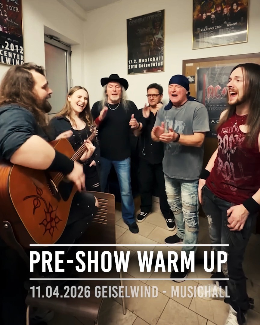 Geiselwind. Musichall. Backstage. Minuten vor dem Start. 🎤
Ein Song, der immer geht: "More Than A Feeling" von Boston 🎶 Kurz eintauchen, durchatmen… und dann raus zu euch. 🤘🔥
📍 Schon mal vormerken - nächste Show:
Sa, 16.05.2026 – Festzelt Gutenstetten
Let´s Come Together... wir freuen uns auf Euch! 🤘🔥
#rocknroll #livemusic #backstagevibes #concertready #bandenergy #classicrock #geiselwind #gutenstetten #livegig #boston #morethanafeeling