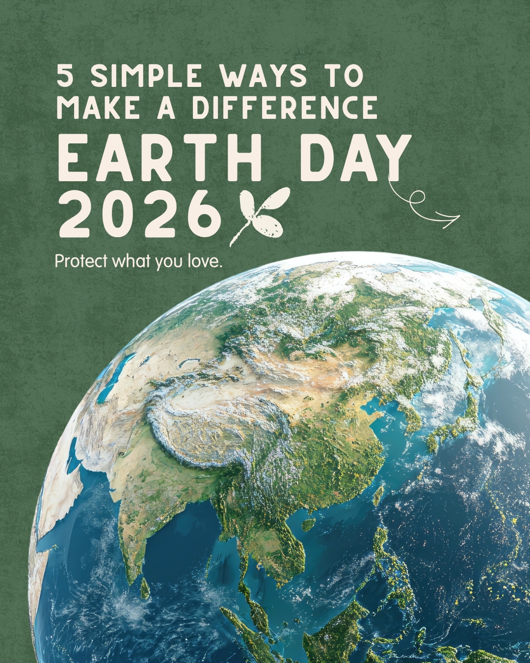 From hundreds of thousands of miles away, Artemis II astronaut Victor Glover looked back at Earth and said it perfectly:
"In all of this emptiness...you have this oasis, this beautiful place that we get to exist in together."
Today is Earth Day. The theme for 2026 is Our Power, Our Planet. And maybe it takes seeing it from space to really feel what that means. This place is worth protecting. And we're the ones who get to do it. 🌍 Let's stay inspired.
What's one thing you're changing today? 🌍