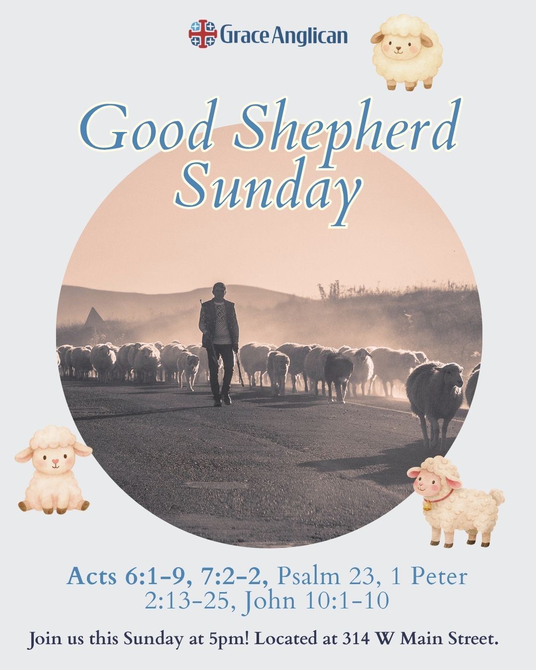 We hope you are having a great week! See you this Sunday at 5pm!