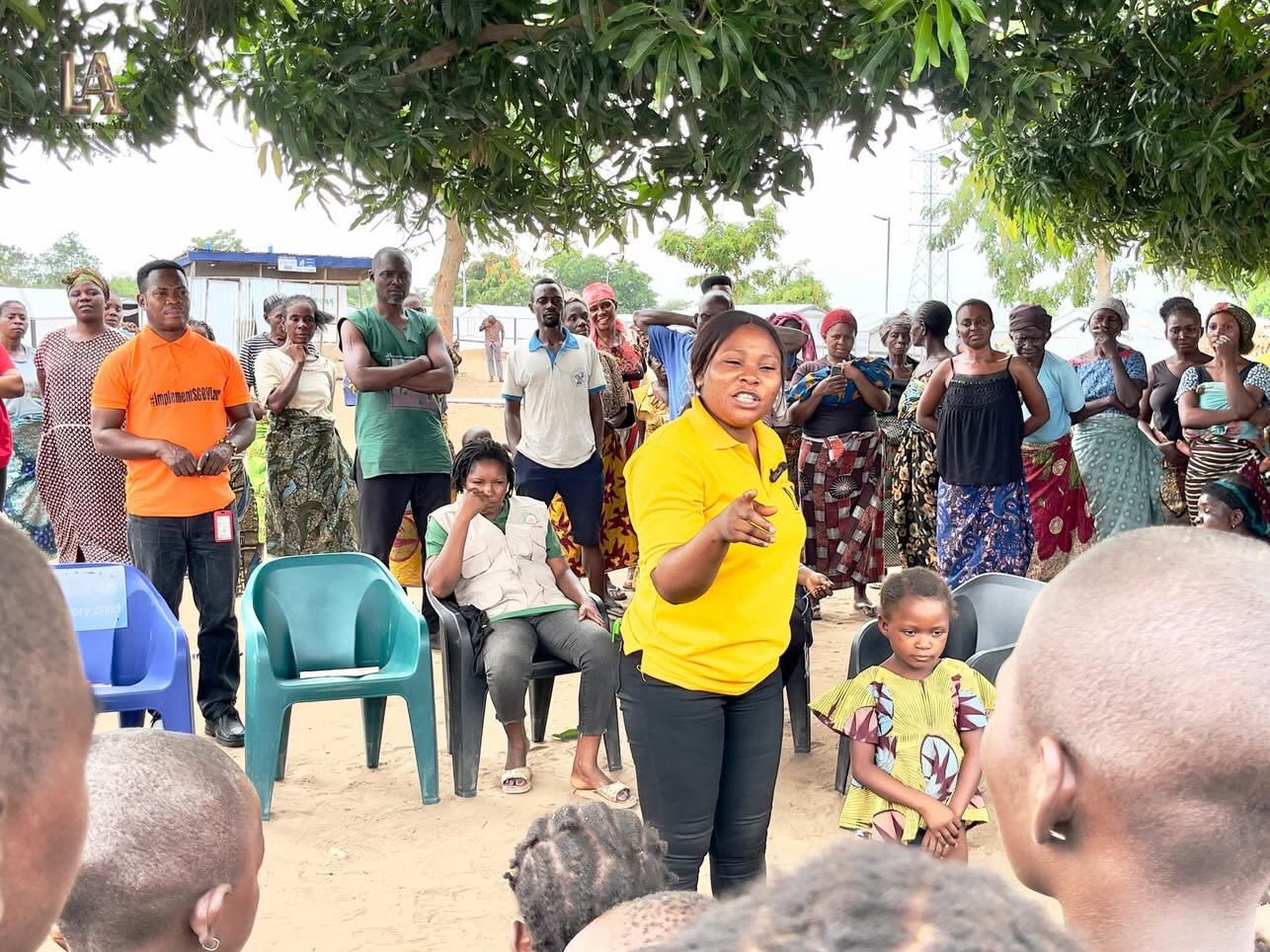 Even in displacement, we are empowering children to identify and report incidents of human rights abuses and gender-based violence through our legal clinic at IDP camps in Benue State. Through focused awareness sessions, they are gaining the confidence to recognise harmful behaviours, speak up, and seek help through appropriate channels, contributing to a safer and more informed community.
The Camp Chairman expressed appreciation, noting, “We are grateful for this effort. Our children are now more aware of their rights and are beginning to speak out against abuse, which is strengthening our community.” The Camp Chairman noted.