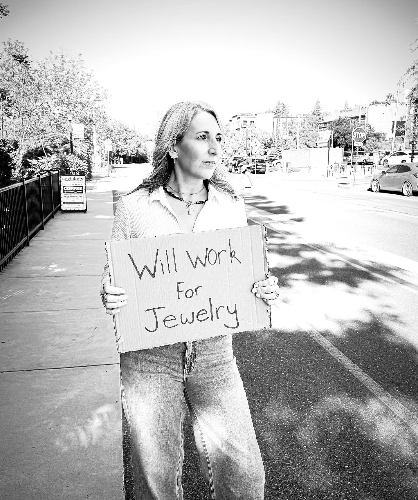 Some girls want flowers. I’ll take a permanent bracelet instead.