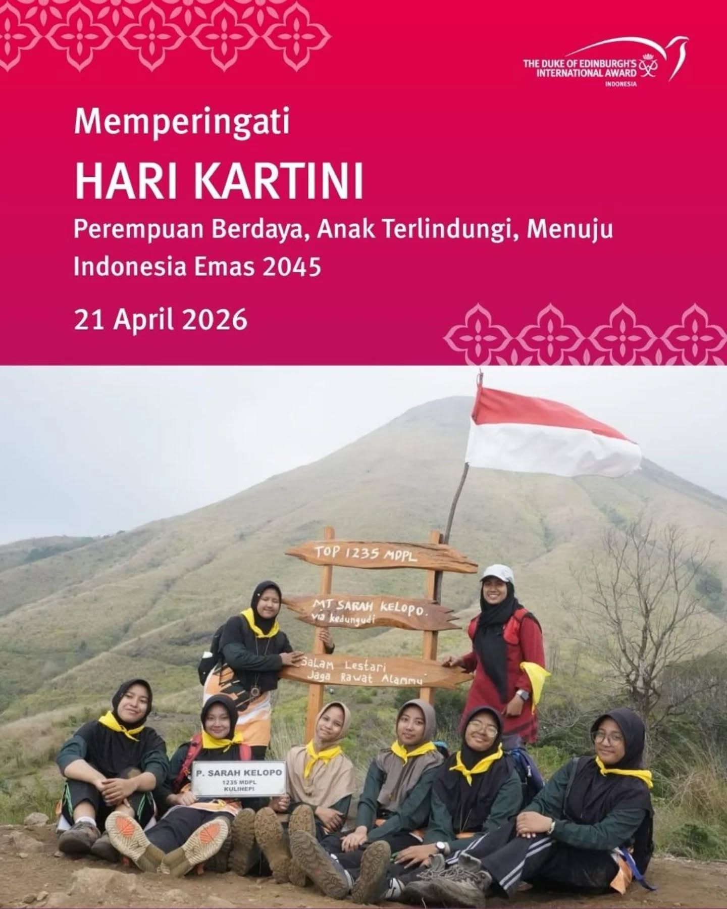 Di setiap langkah, ada keberanian. Di setiap perjalanan, ada kekuatan💪 Selamat Hari Kartini untuk semua perempuan hebat Indonesia 🇮🇩
#HariKartini
#IntawardIndonesia
#WorldReady